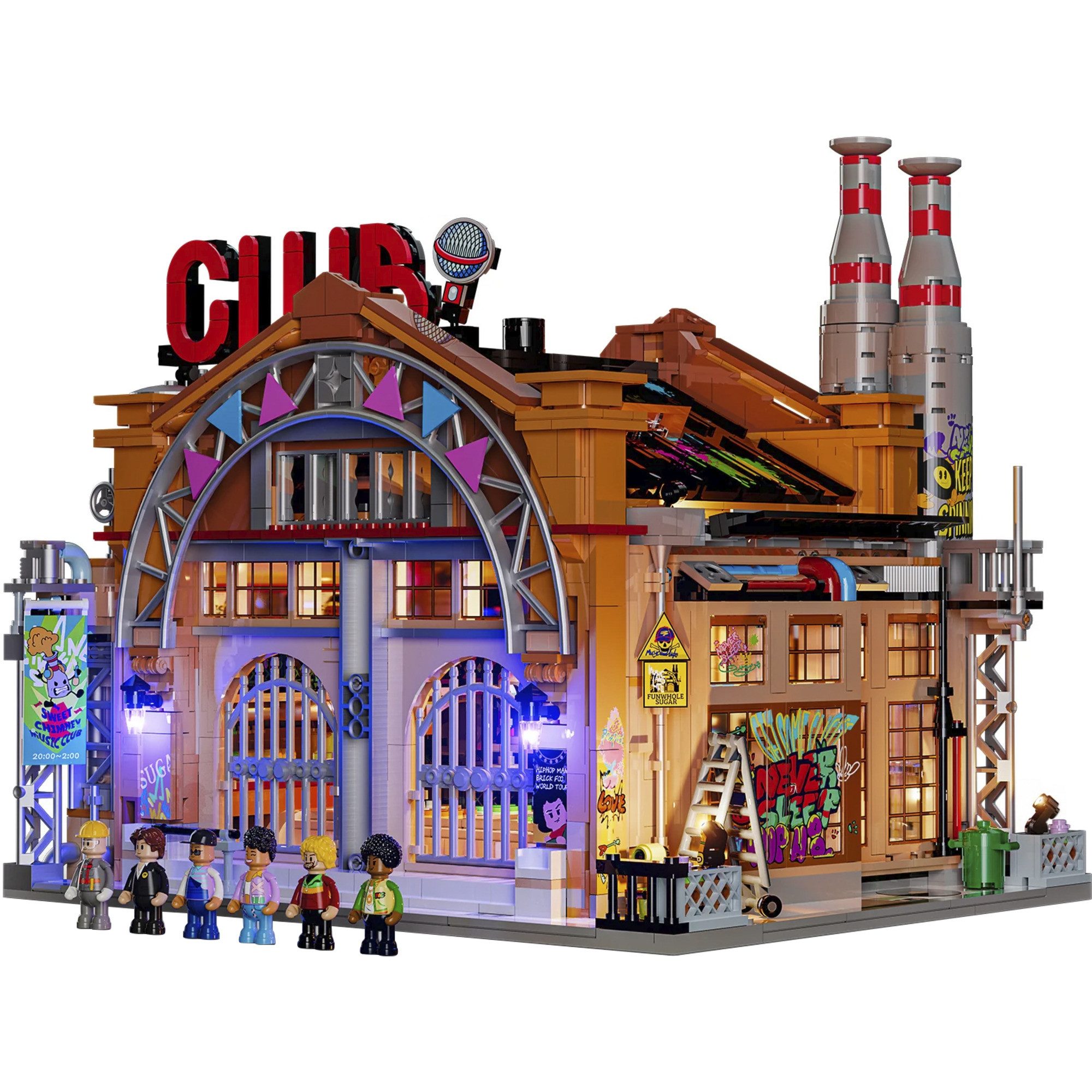 Lumibricks Lumibricks Factory House of Music, Spielbausteine