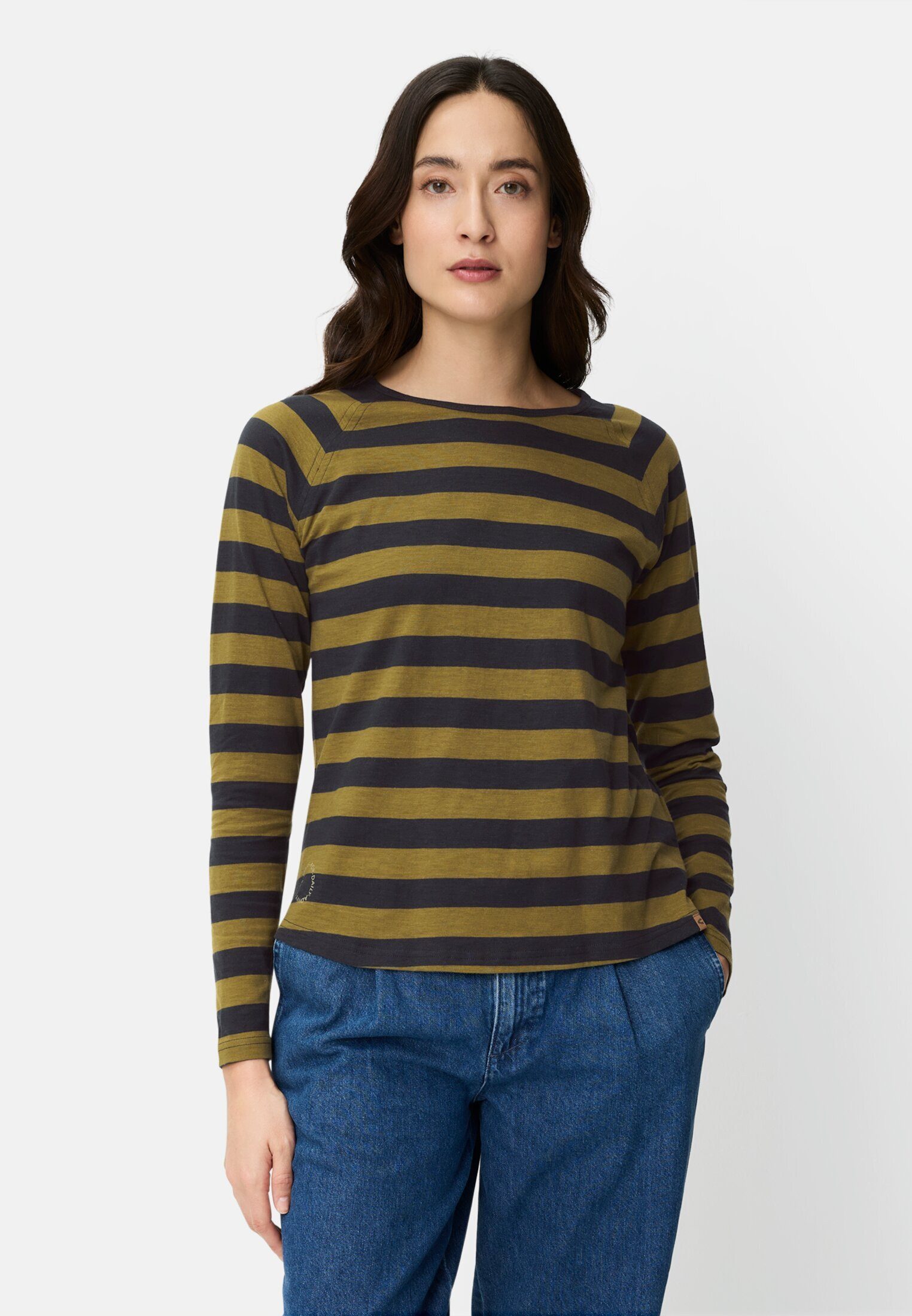 Langarmshirt mit Raglanärmeln Langarm