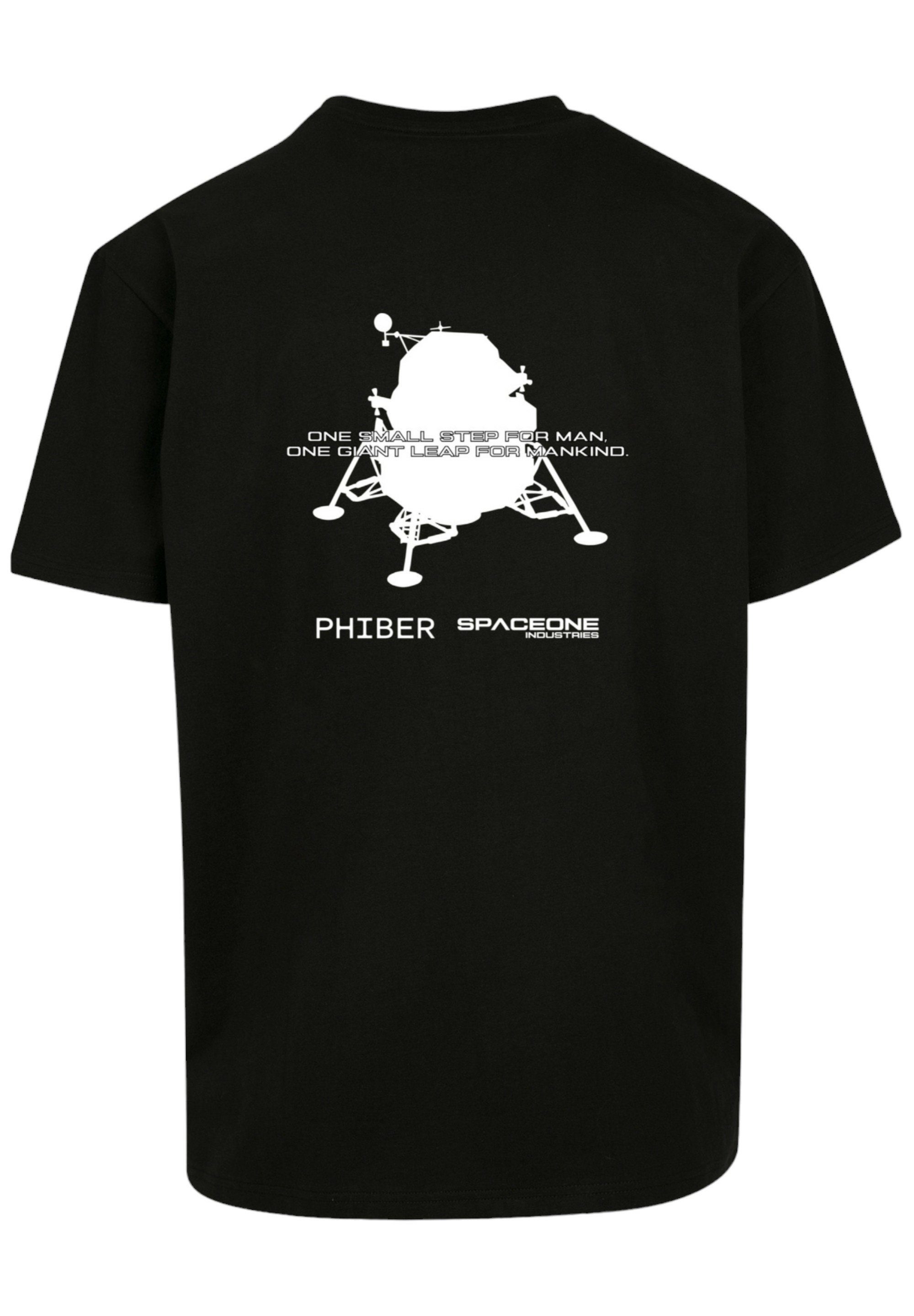 schwarz w FASHION coordinates T-Shirt METAVERSE F4NT4STIC PHIBER Print