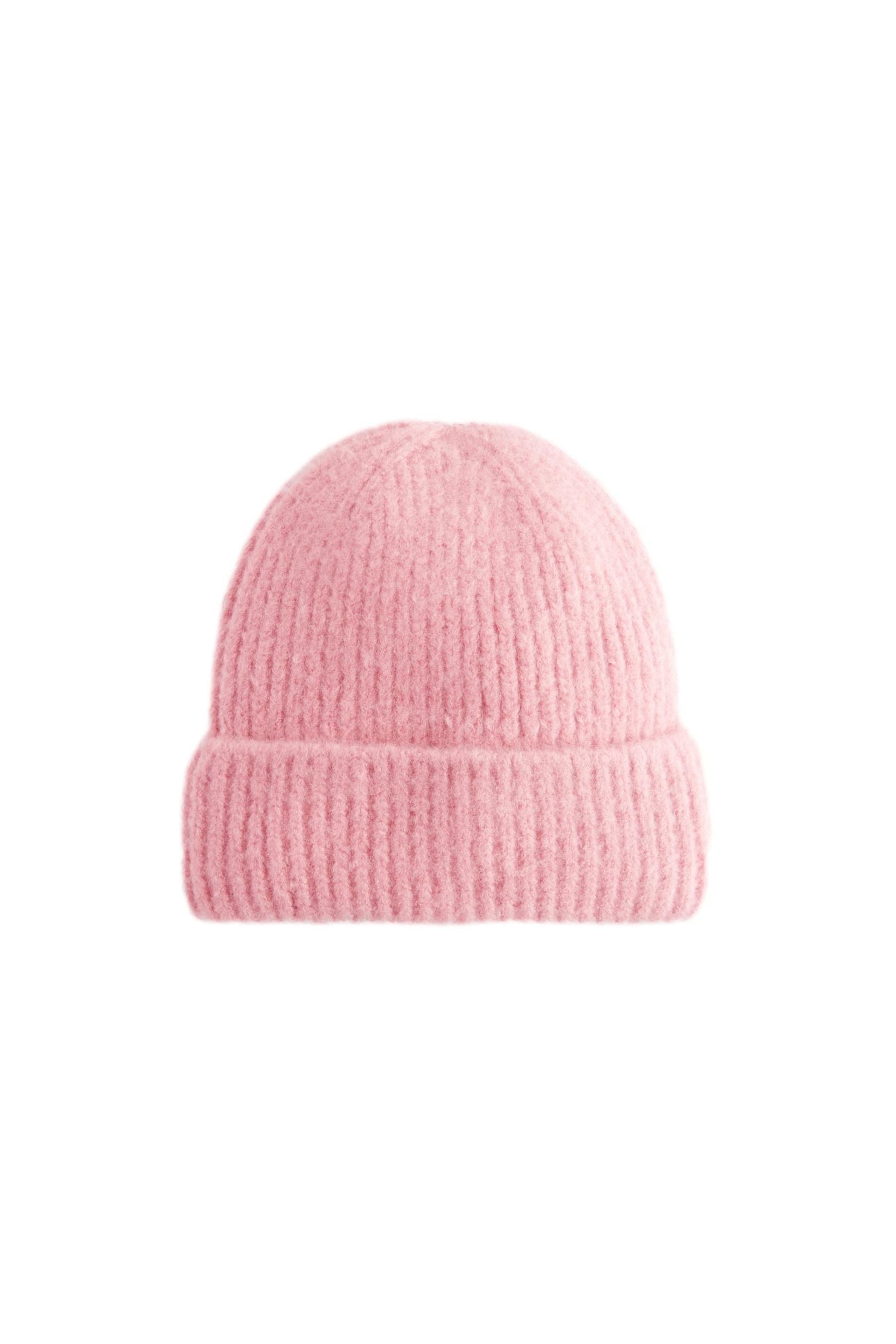 Next Beanie Breit gerippte Strickmütze (1-St) günstig online kaufen