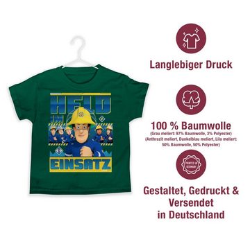 Shirtracer T-Shirt Held im Einsatz - Feuerwehrmann Sam Jungen - Jungen Kinder T-Shirt