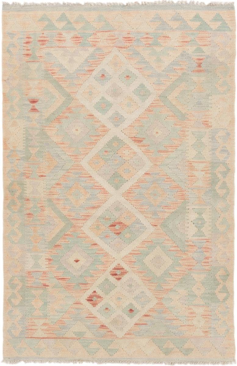 Orientteppich Kelim Afghan 97x152 Handgewebter Orientteppich, Nain Trading, rechteckig, Höhe: 3 mm