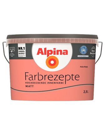 Alpina Wand- ir Deckenfarbe Farbrezepte Hula ...