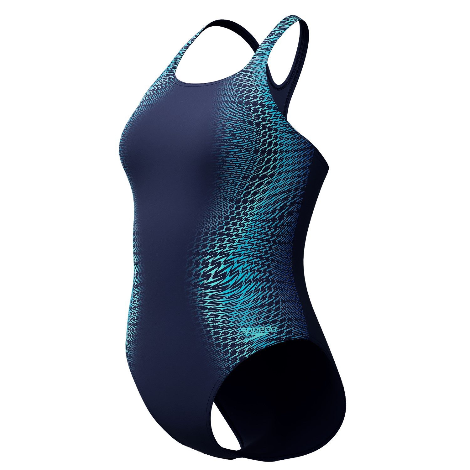 Speedo Badeanzug Medalist mit Digital Print mit Unterbrustband günstig online kaufen