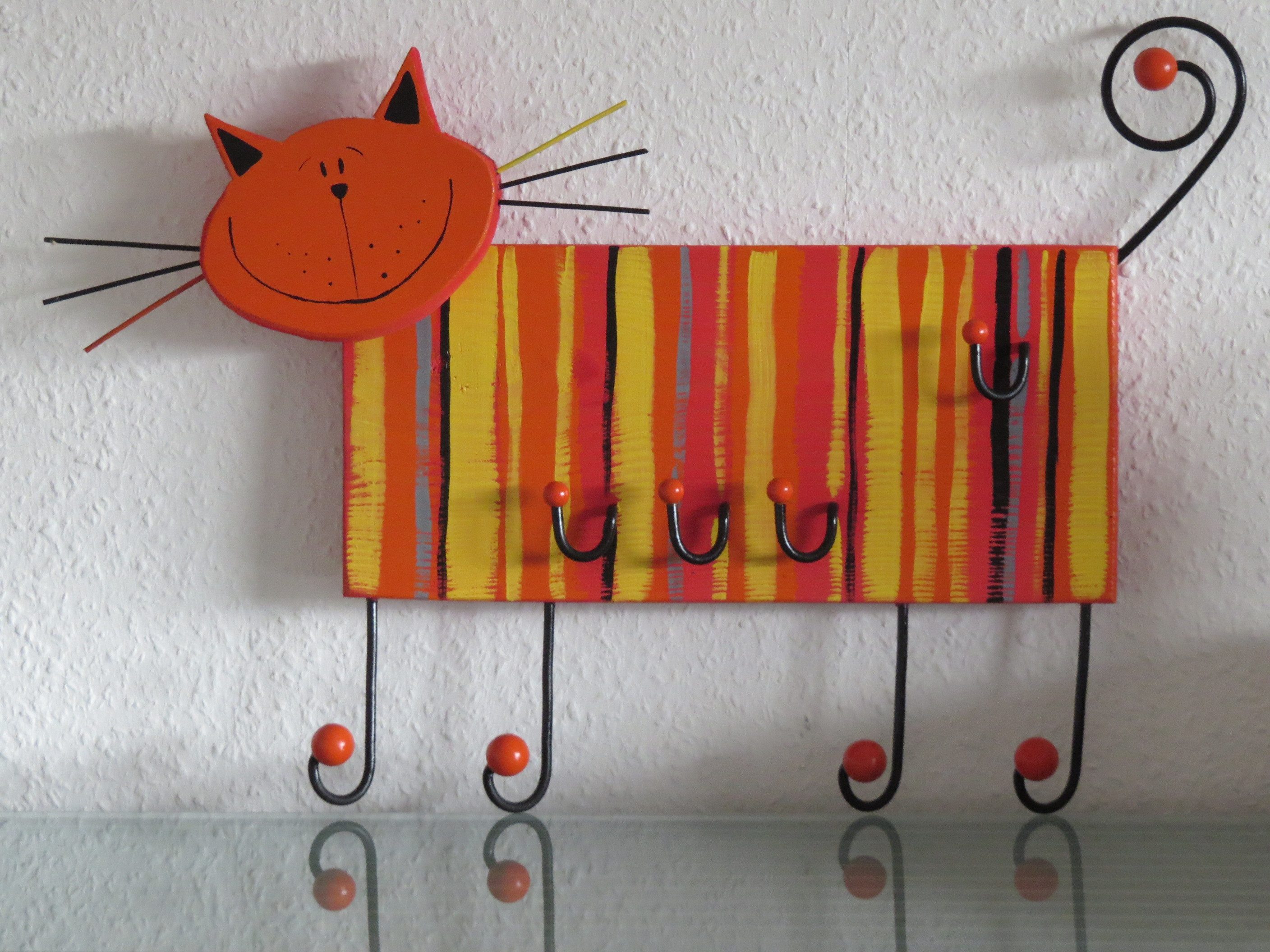 Holzprodukte Крючок для одежды Garderobe Katze Hund Крючок для одежды Kindergarderobe 3D Крючки гардеробные