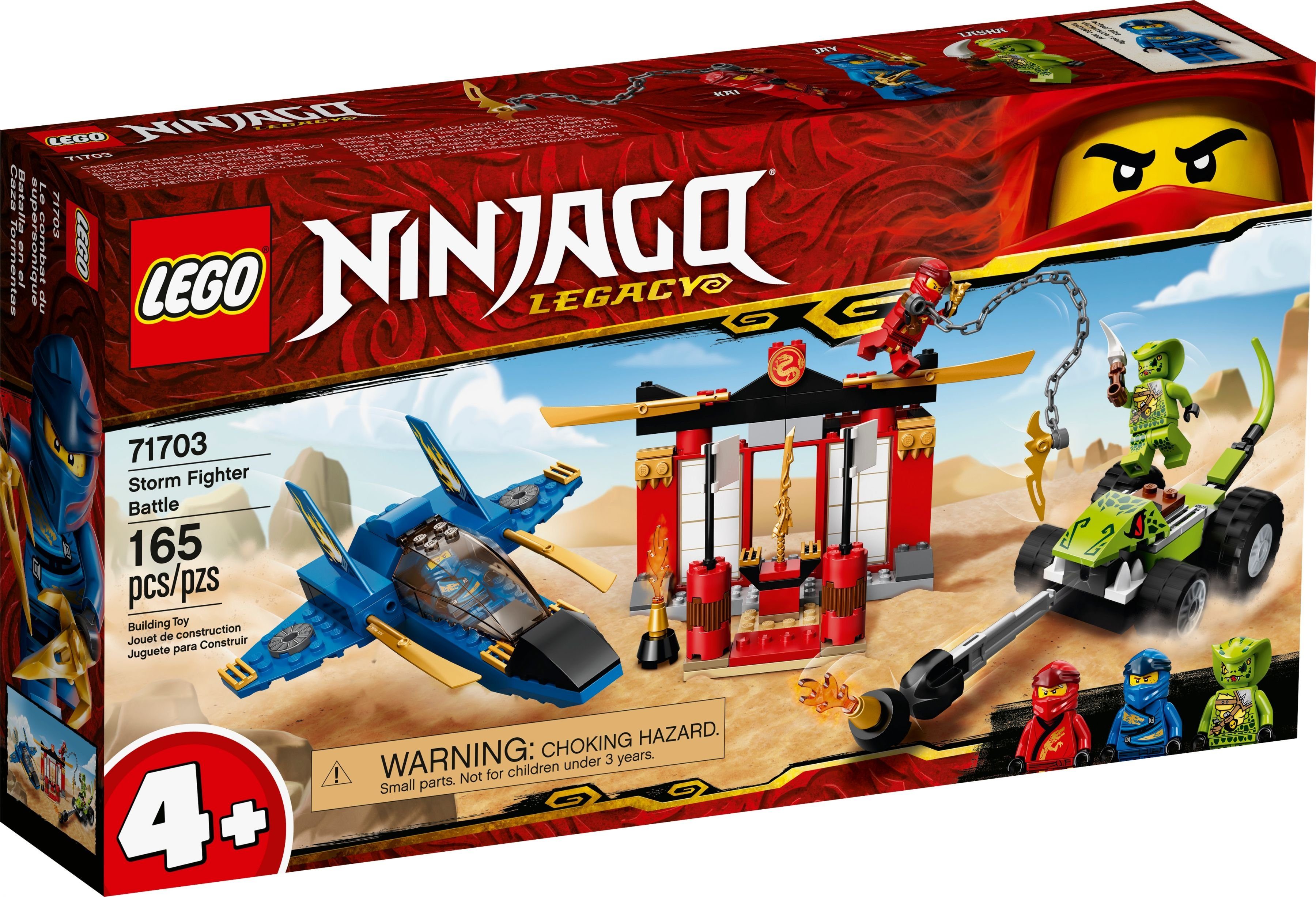 LEGO® LEGO® Ninjago 71703 Kräftemessen mit dem Donner-Jet Konstruktionsspie günstig online kaufen