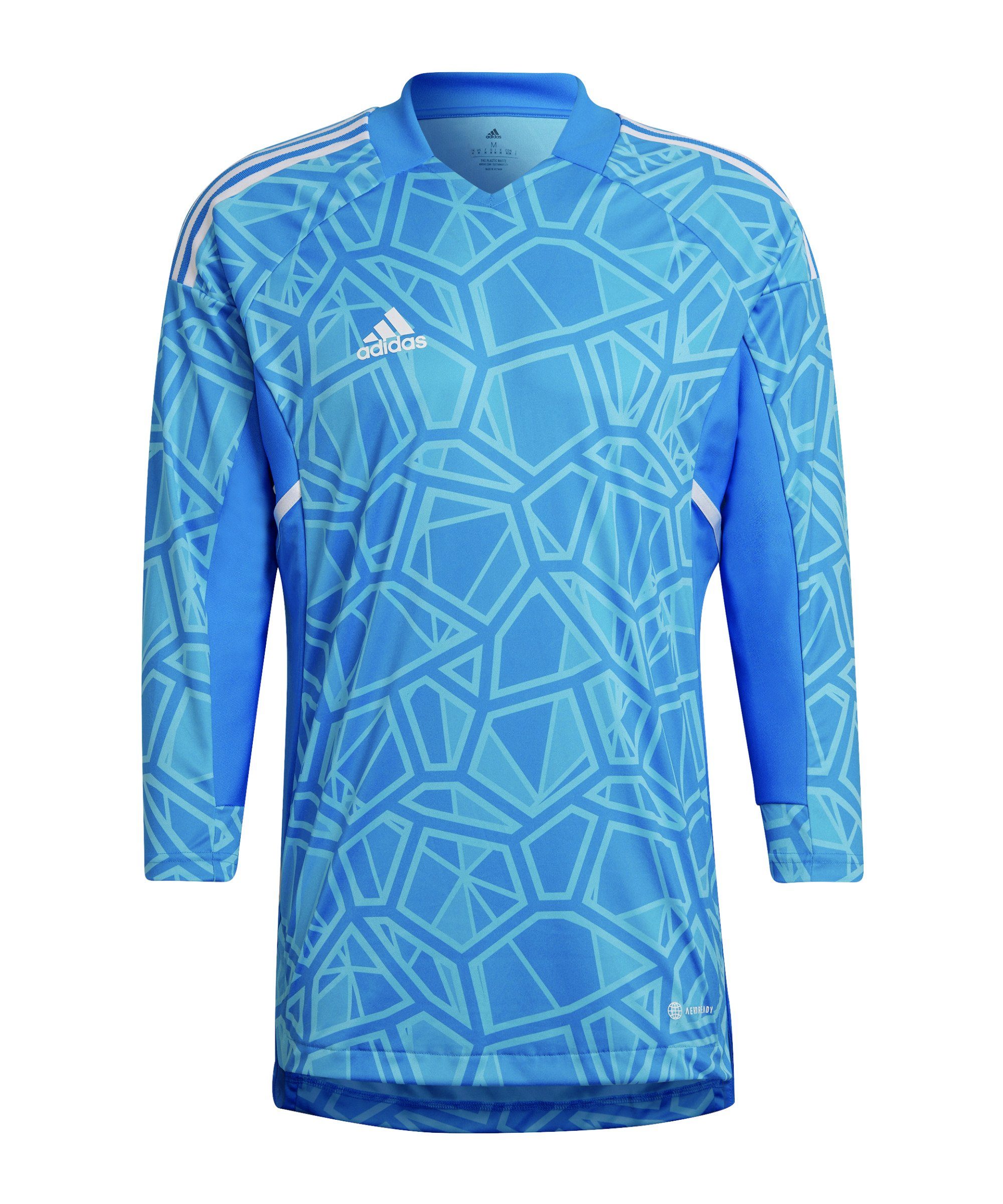 Condivo blau adidas Torwarttrikot 22 Performance langarm Torwarttrikot