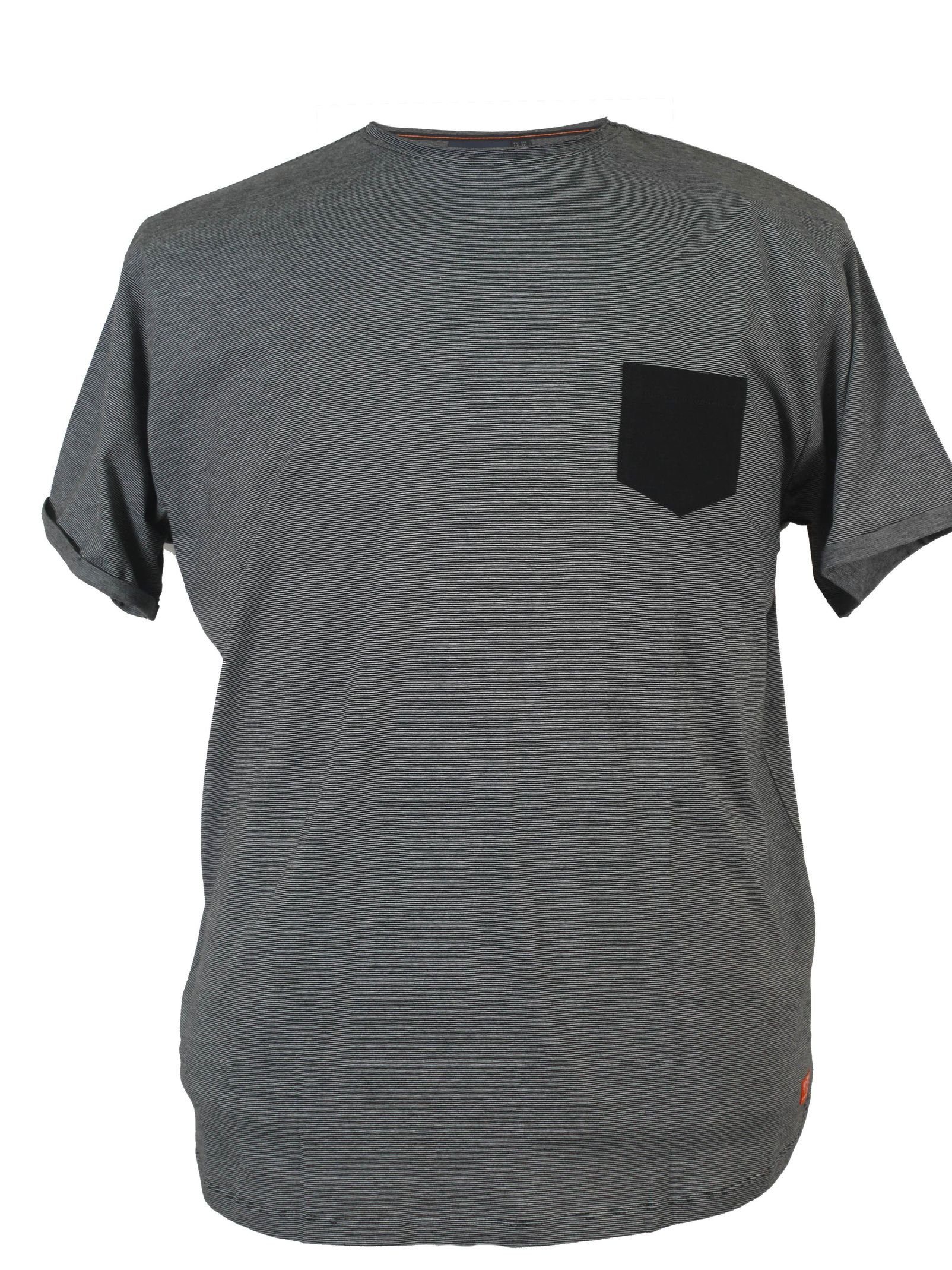 Gestreiftes von T-Shirt dark 4 T-Shirt 56 North north 56°4, mel. grey