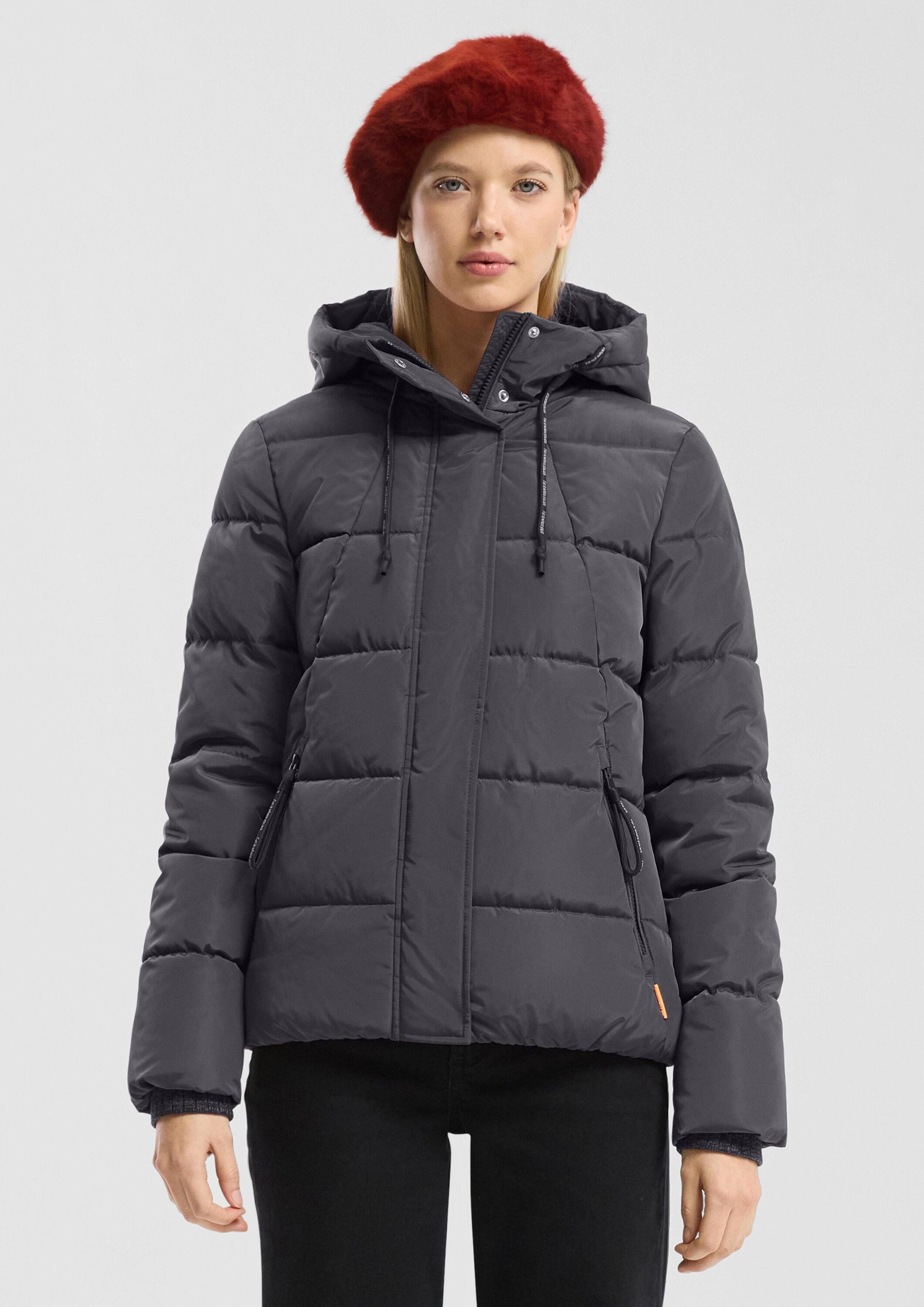 QS Winterjacke Outdoor-Jacke Wattierte Steppjacke