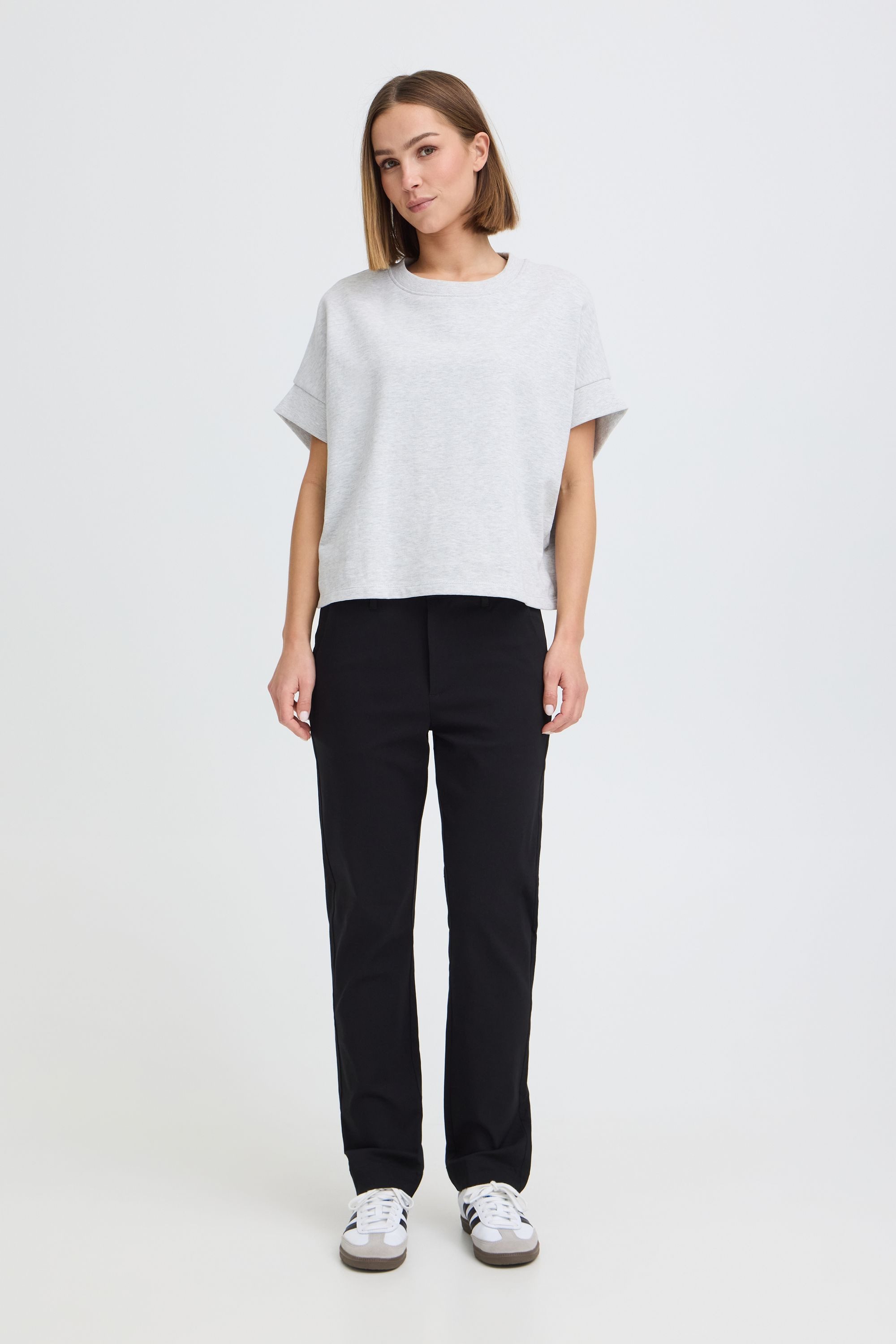 OXMO Chinohose OXKeily Komfortable Stoffhose - Regular Straight