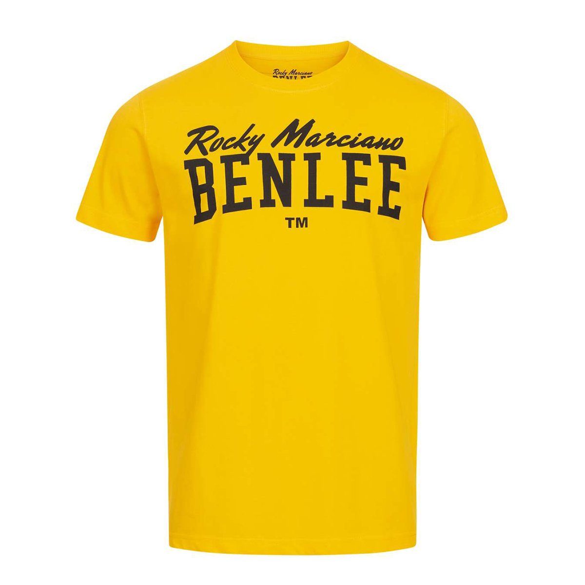 XXL Marciano Yellow Herren T-Shirt Benlee Rocky Benlee Warm yellow (1-tlg) Promo T-Shirt