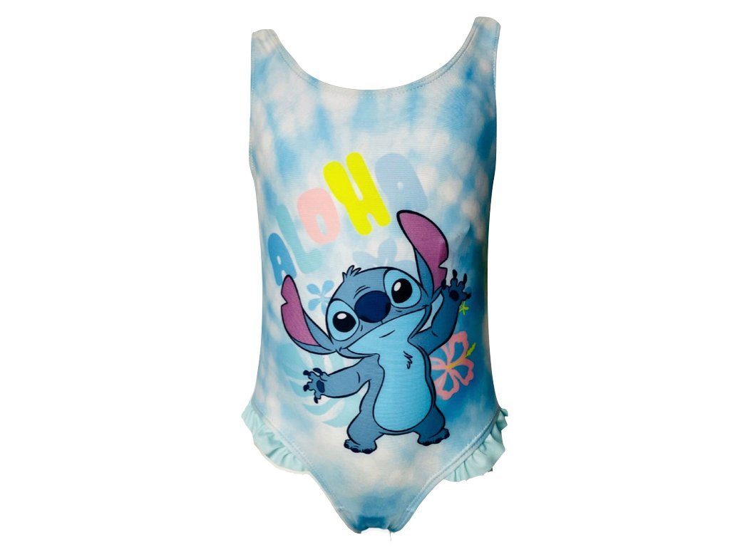 Lilo & Stitch Badeanzug Stitch "Aloha" hellblau