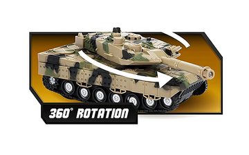 Toi-Toys Spielzeug-Auto ARMY MILITÄRFAHRZEUG Tank mit Licht & Sound Kriegsfahrzeug 04, Krieg Militär Fahrzeug Spielzeug Kinder Geschenk