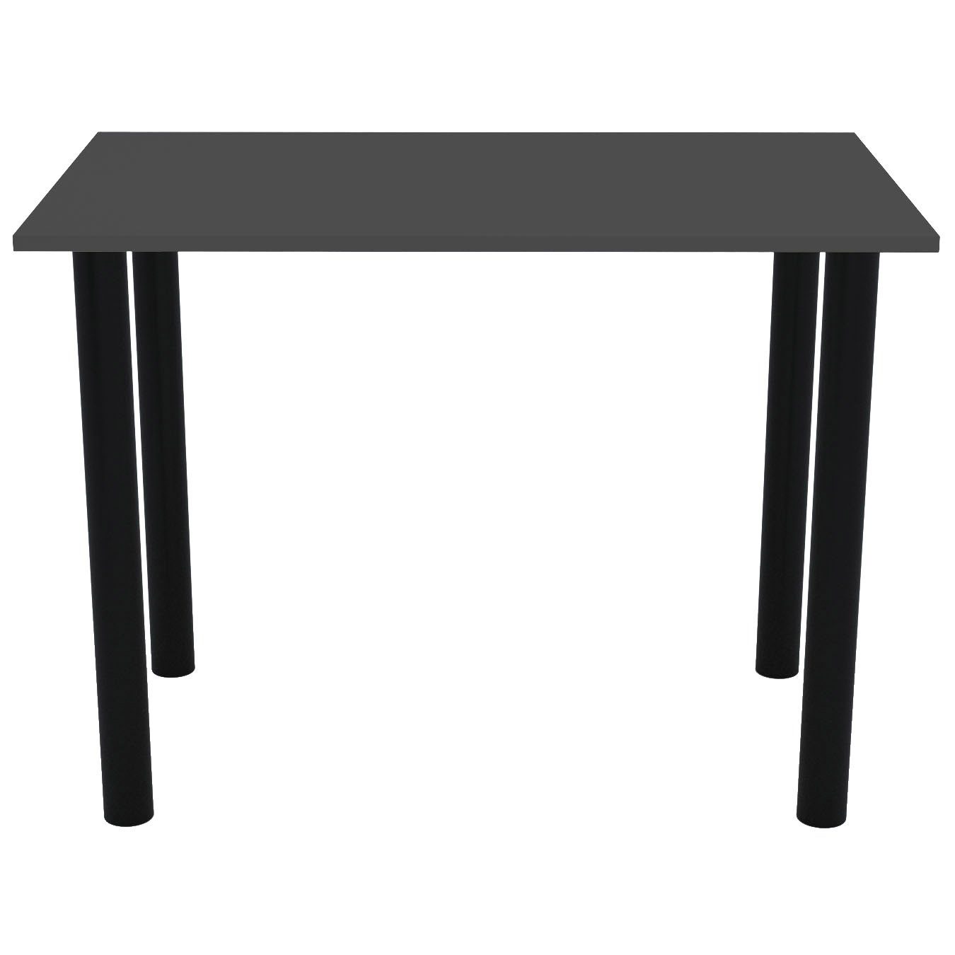 Esszimmertisch Esstisch, Bürotisch Küchentisch Beinen schwarzen AKKE 2mm mit PVC Anthrazit