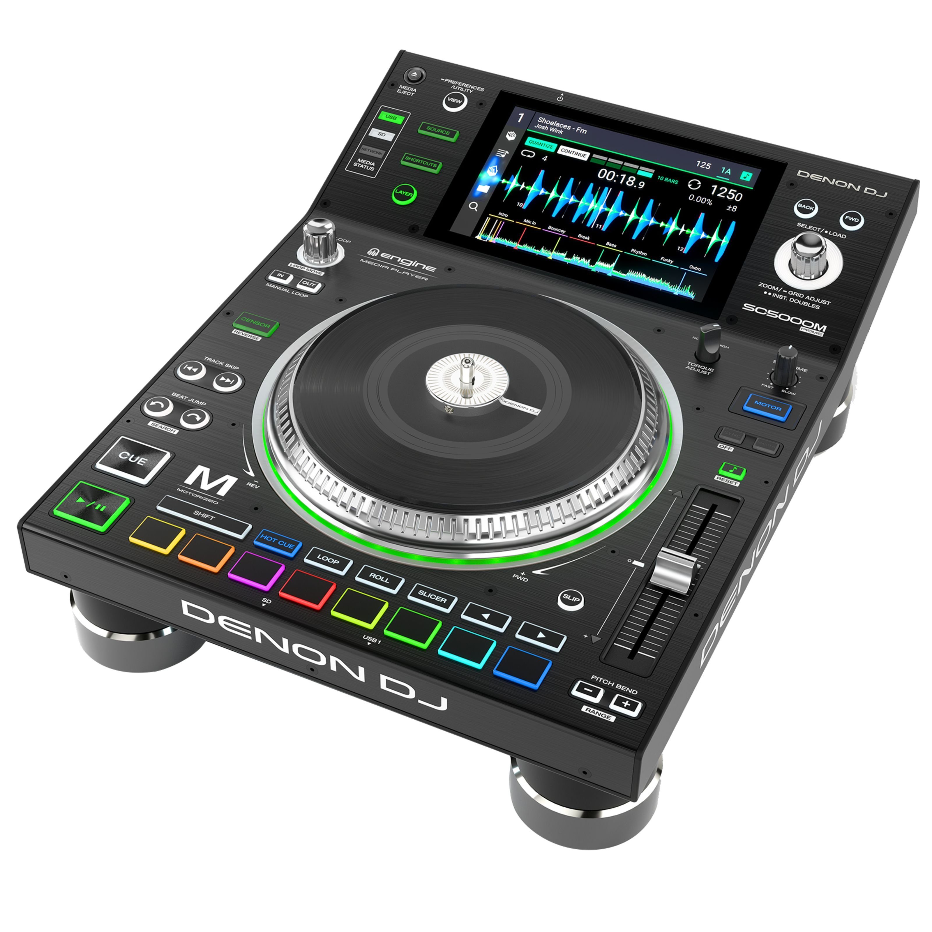 Denon DJ Spielzeug-Musikinstrument, SC5000M Prime - Multimedia Player
