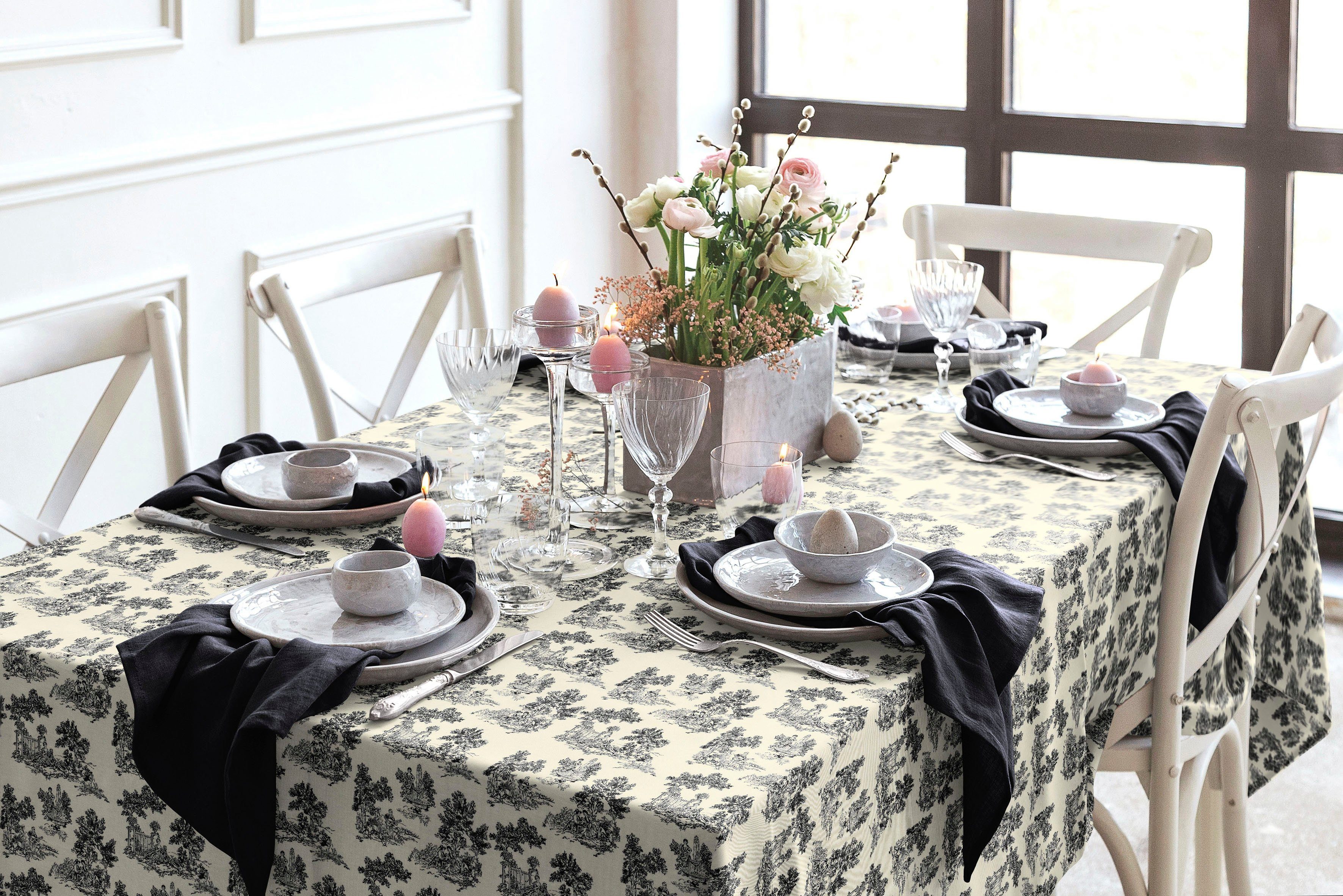 Adam Tischdecke Good Old Days (1-tlg), aus 100% Bio-Baumwolle