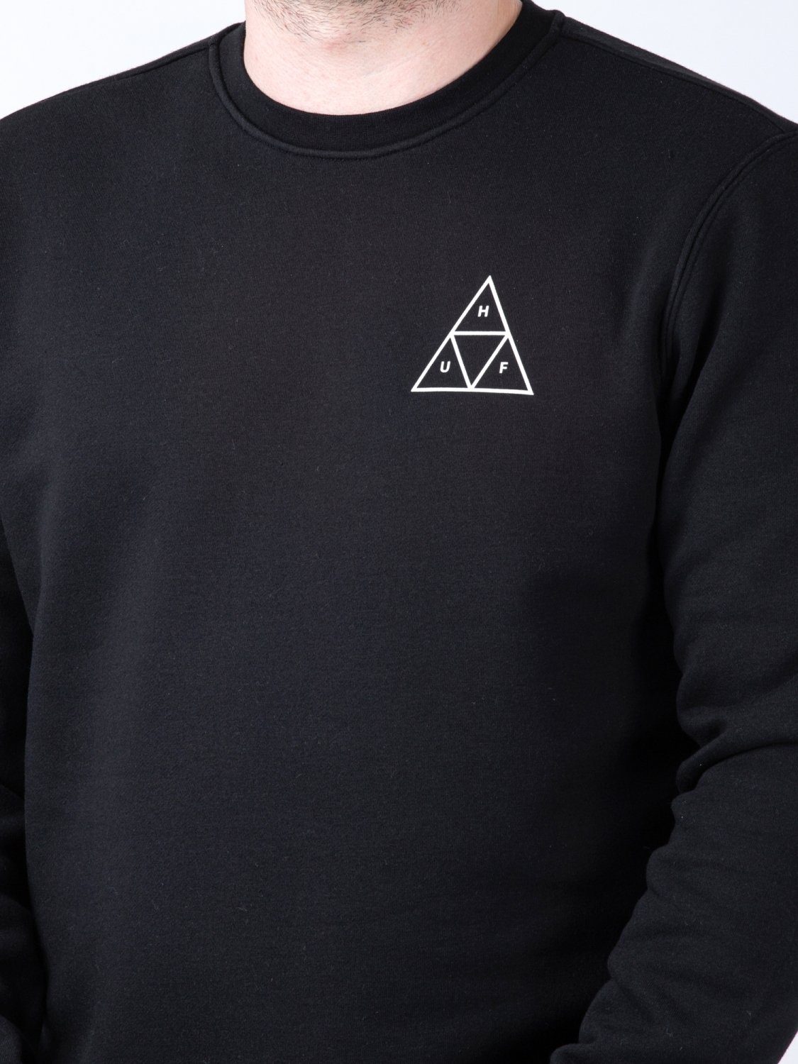 Herren Pullover HUF Sweater HUF Essentials Triple Triangle Sweatshirt