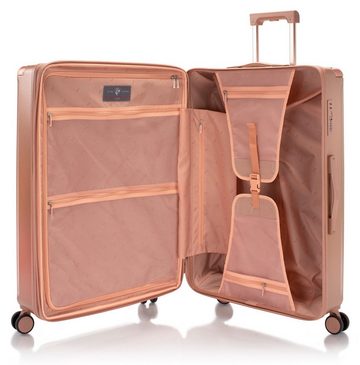 Heys Hartschalen-Trolley Luxe, in verschiedenen Größen und Farben, 4 Rollen, Reisegepäck Koffer groß Aufgabegepäck TSA Schloss Volumenerweiterung