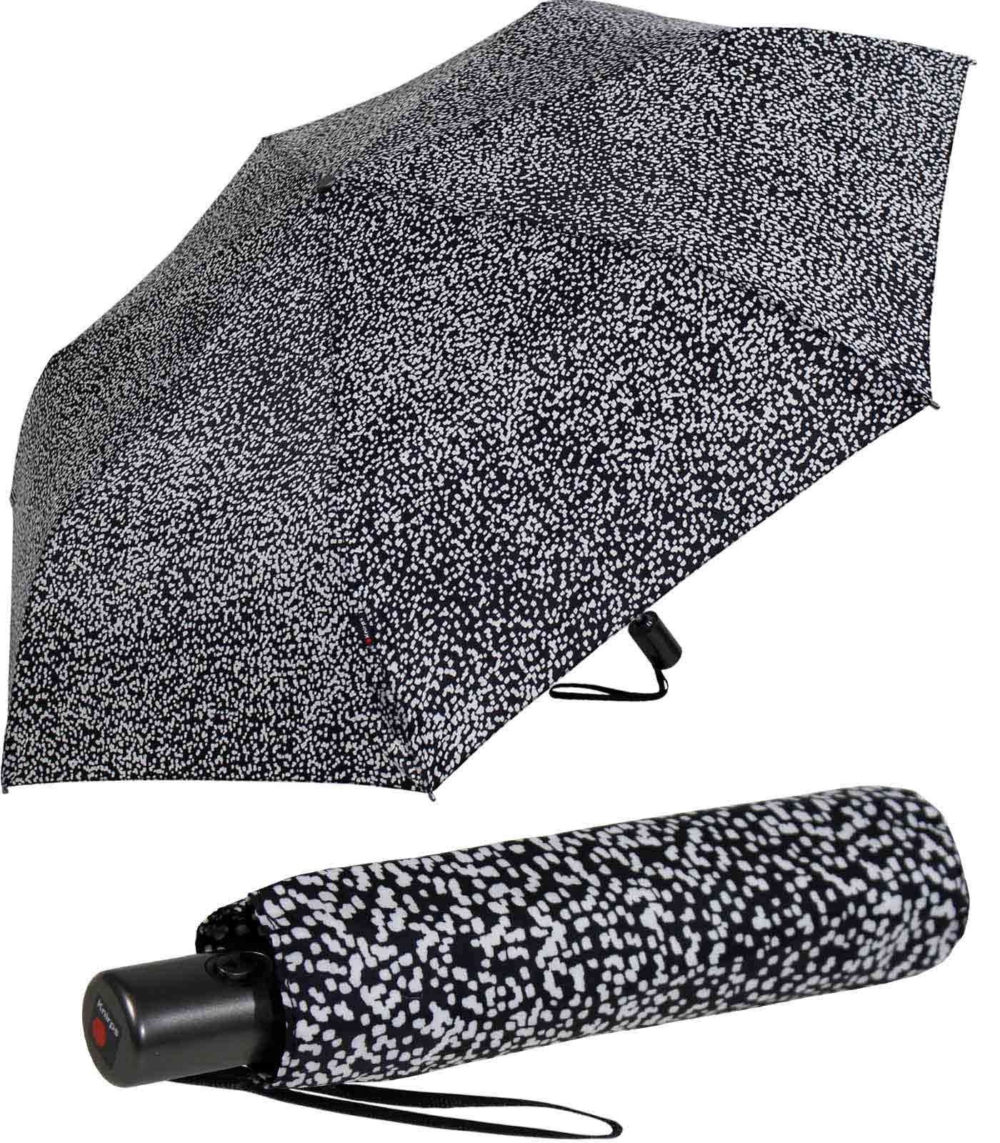 Taschenregenschirm mit - snow jede passt Tasche in Auf-Zu-Automatik mit immer Slim NUNO, dabei, Knirps® Duomatic