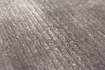 Teppich Teppich modern Kurzflor Teppich Designerteppich uni braun, Teppich-Traum, rechteckig, Höhe: 1.3 mm