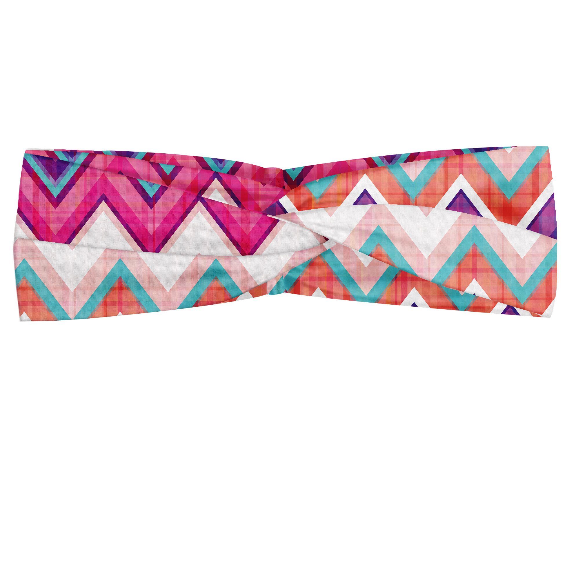 Groovy accessories Angenehme Winkel Elastisch Stirnband alltags Bunte Abakuhaus Kunst und