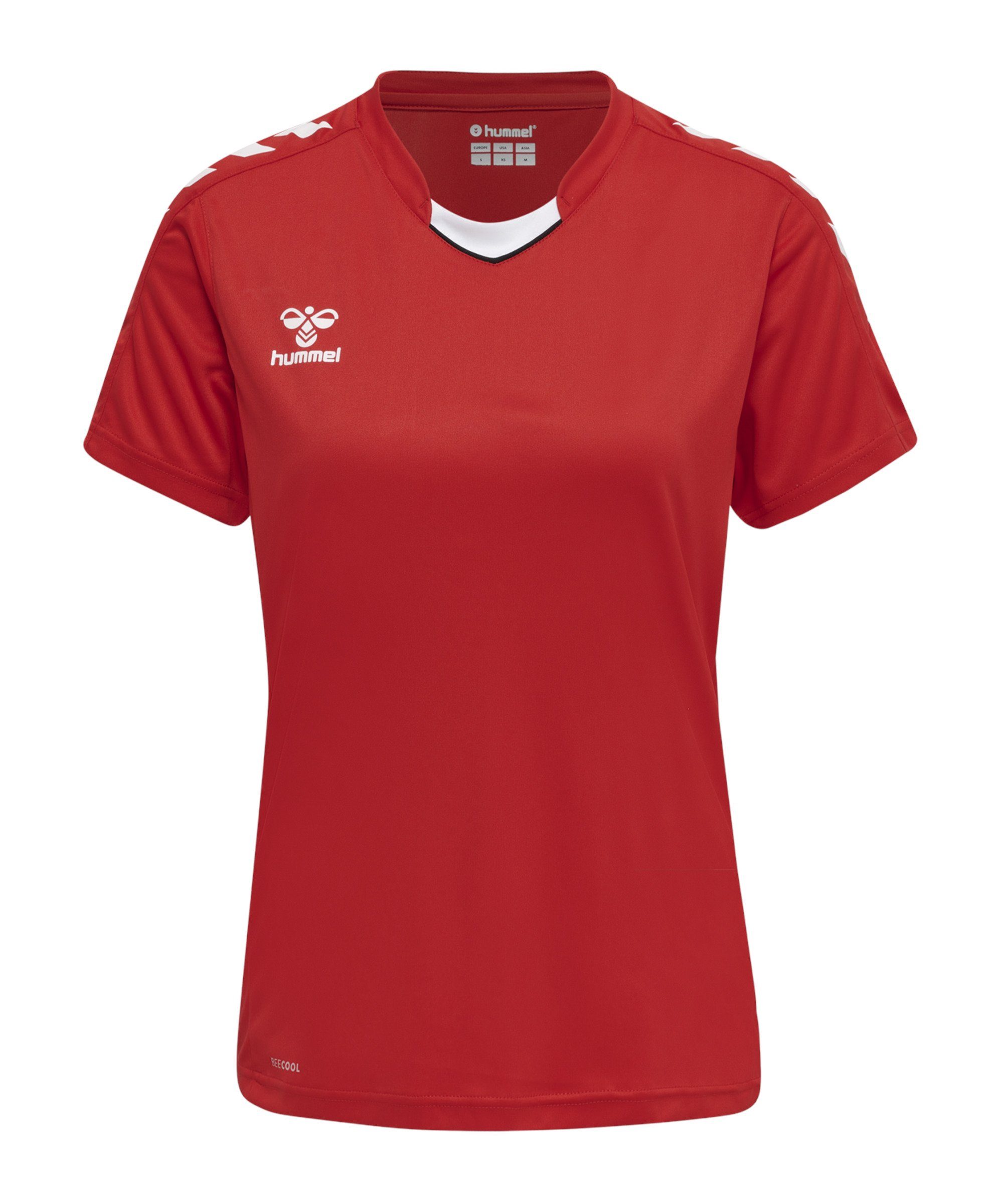 hummel Fußballtrikot hmlCORE XK Trikot rotweiss Poly Damen