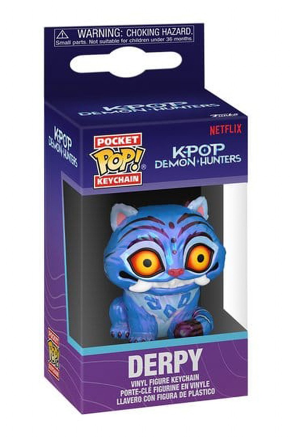 Funko Schlüsselanhänger KPop Demon Hunters POP! Vinyl Schlüsselanhänger 4 cm Derpy (1-tlg), niedlicher Schlüsselanhänger
