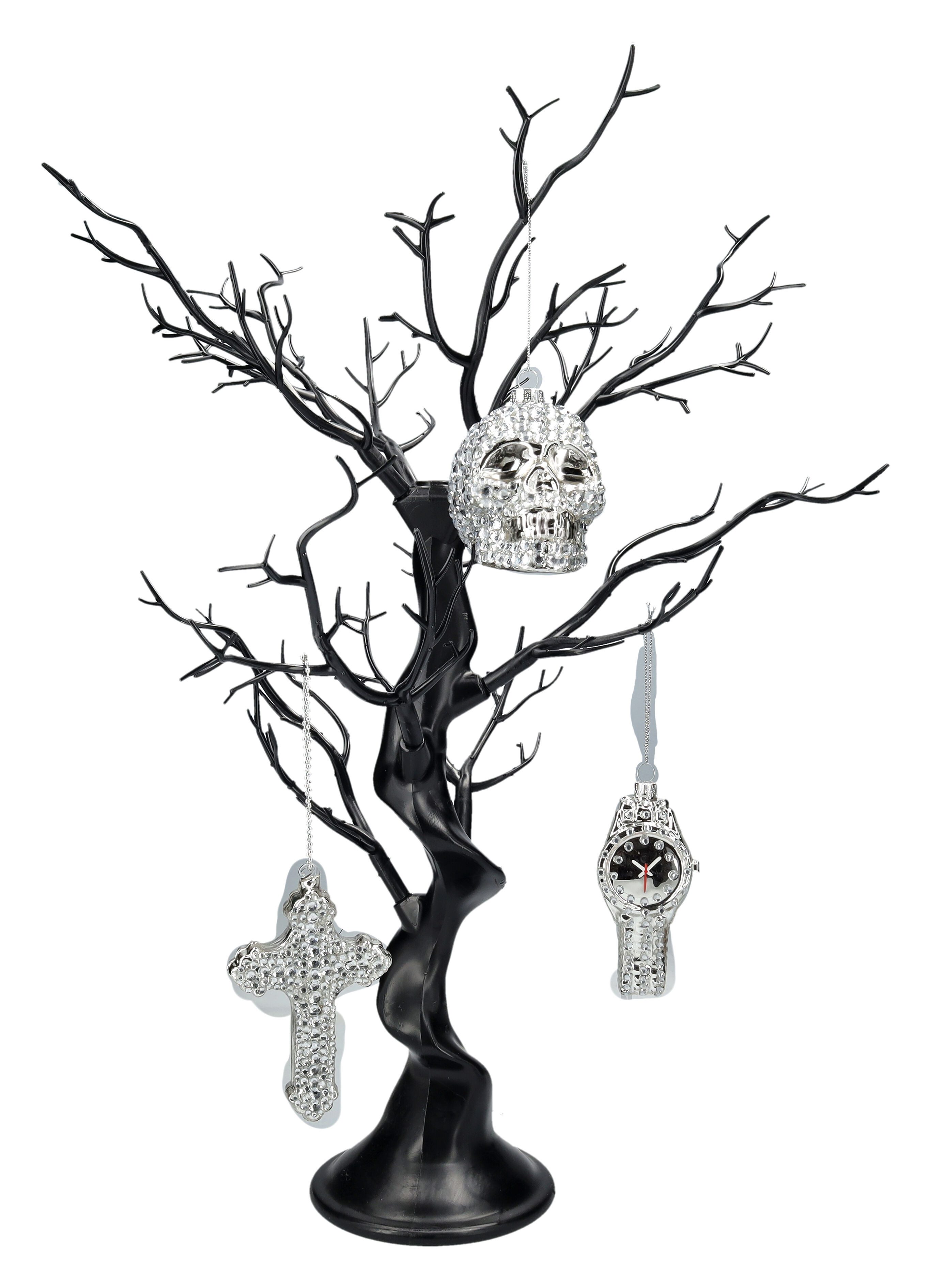 Figuren Shop GmbH Christbaumschmuck Weihnachtskugeln 3er Set - Sub Culture Xmas - Christbaumschmuck Deko (3-tlg)