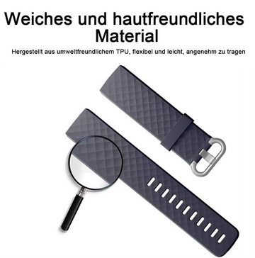 ELEKIN Smartwatch-Armband Ersatzbänder kompatibel mit Fitbit Charge 4/3 Bänder für Damen Herren