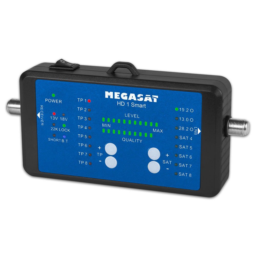 HD App Megasat Megasat Satmessgerät 1 Smart DVB-S2 HD1 Satelliten Satfinder Messgerät