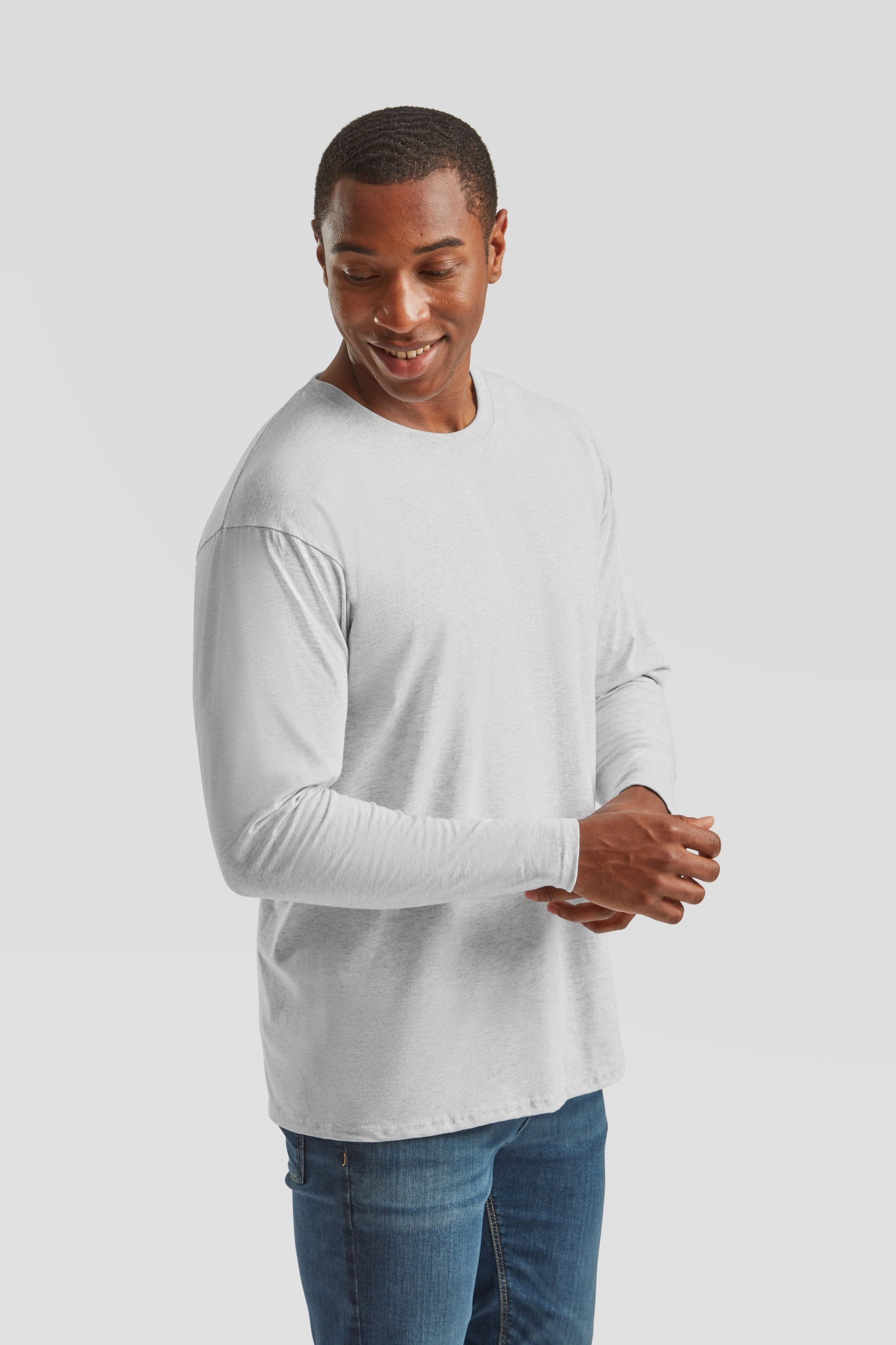 Fruit of the Loom Longsleeve Fruit of the Loom Valueweight Long Sleeve T – Bild 4 von 5