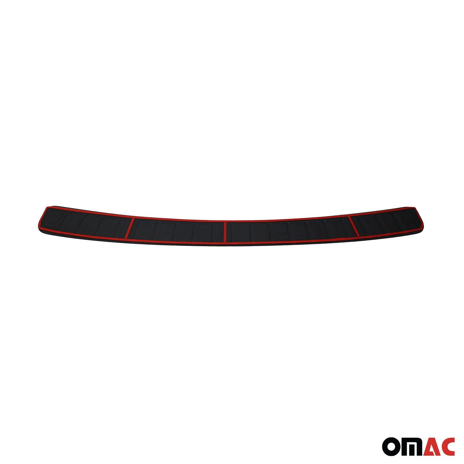 OMAC Ladekantenschutz für VW Caddy 2021-2023 Glanz Schwarz ABS 1tlg, Zubehör für VW Caddy 2021-2023, Langlebig,Einfache Reinigung,Einfache Installation,Rostbeständig