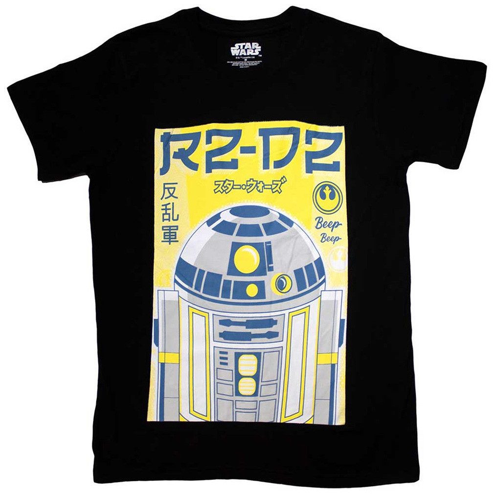 Star Wars T-Shirt R2-D2 Japanese