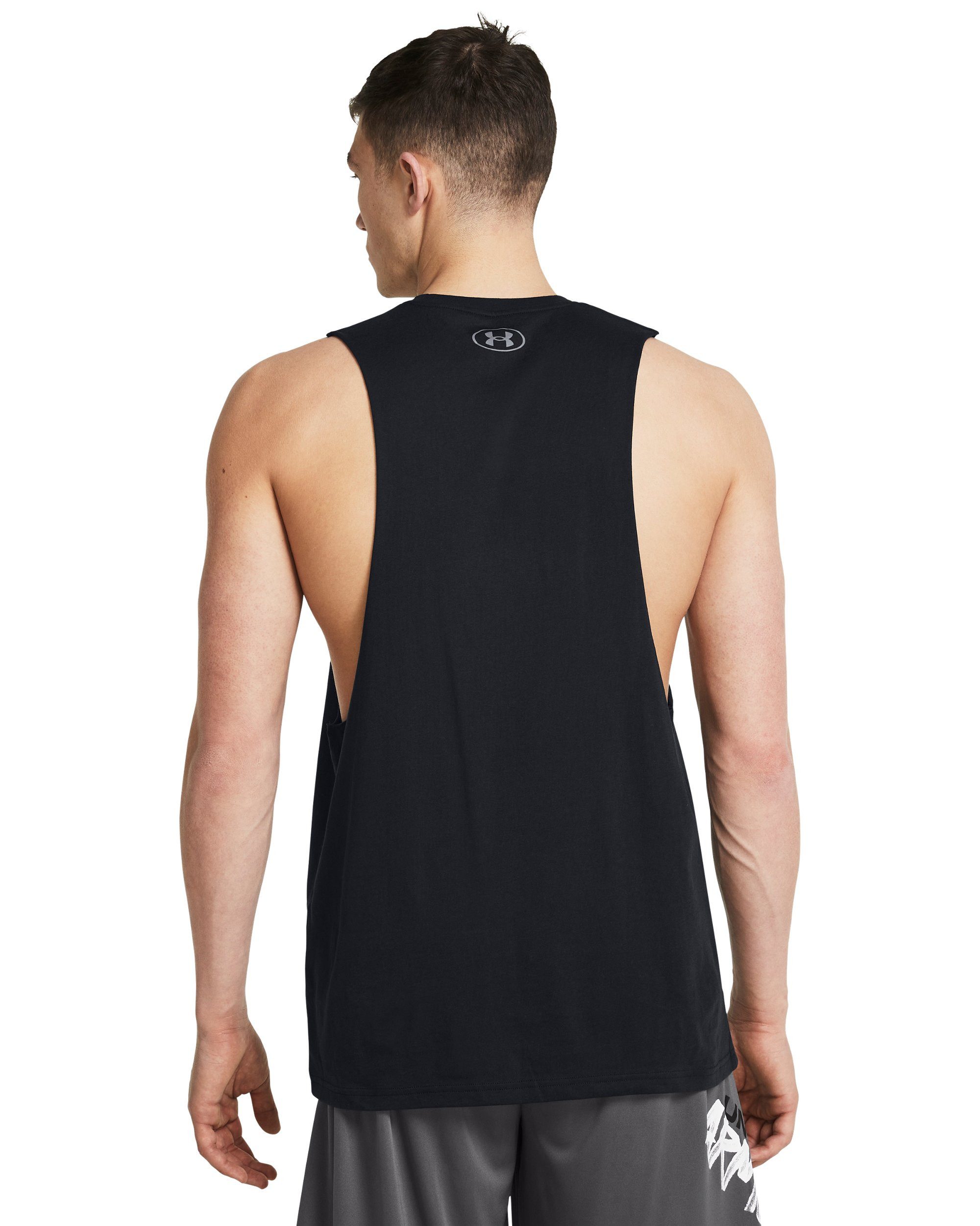 Under Armour® Funktionstop UA LEFT CHEST CUT OFF TANK leichtes Design, weiches Material, schnell trocknender Stoff