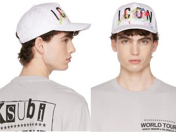 Dsquared2 Baseball Cap Dsquared2 Icon Splash Cap Baseballcap Oaint-Splatter Kappe Basebalkapp