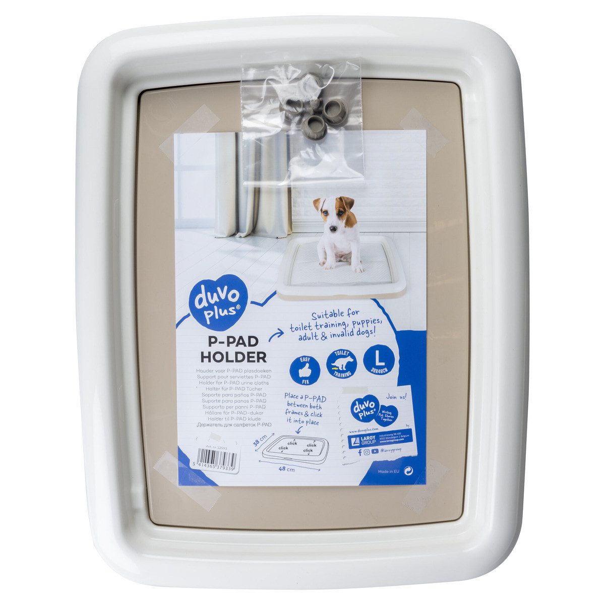DUVO+ Hundetoilette Hundetoilette P-Pad beige