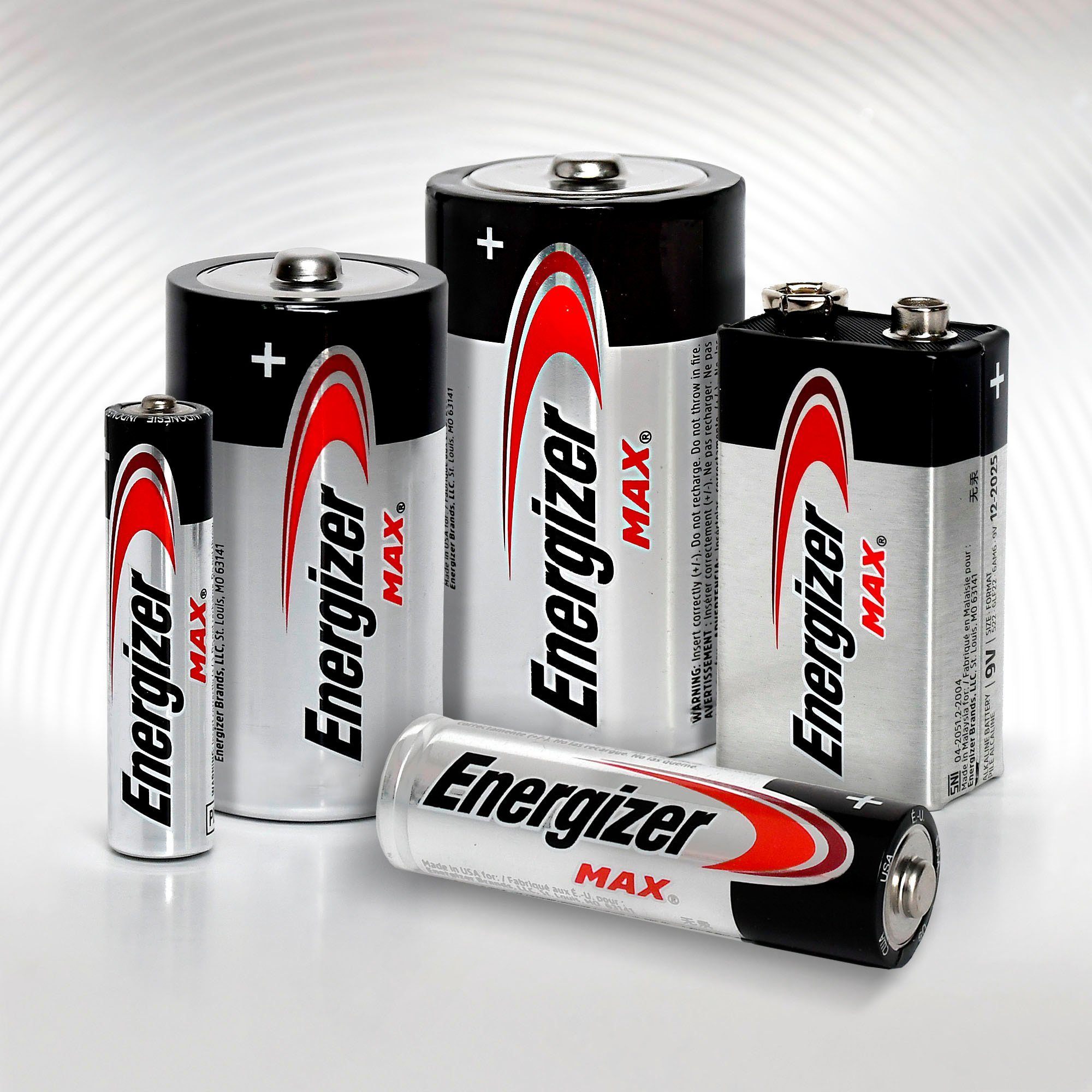 3er Max Batterie, E-Block Pack Energizer 9V St) (3