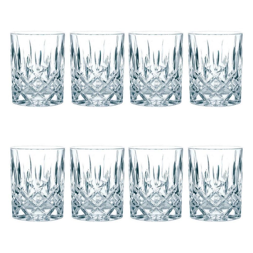 Nachtmann Schnapsglas Nachtmann Noblesse Whiskybecher Set 8 tlg., Kristallglas