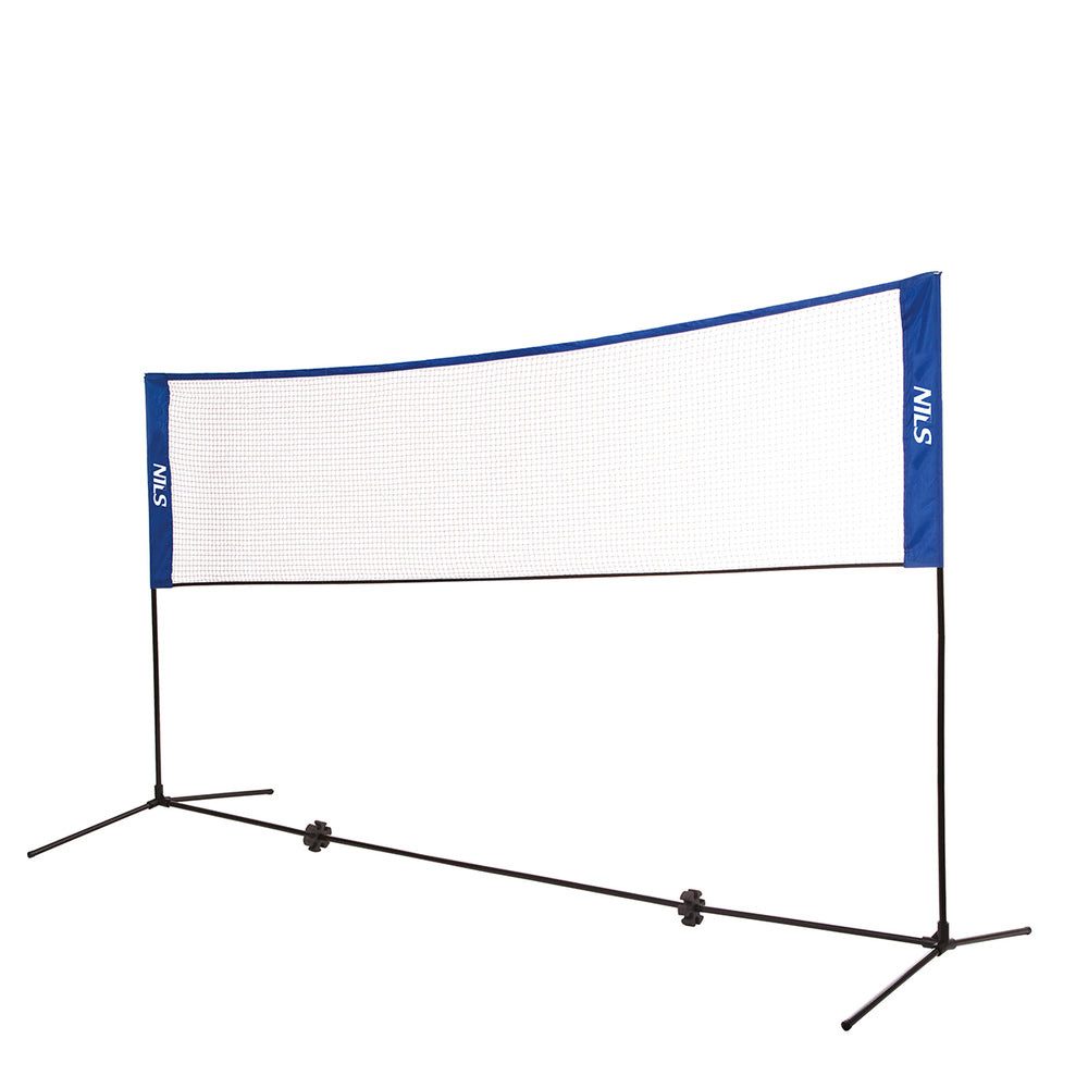Nils Multifunktionsnetz Badmintonnetz Volleyballnetz Tennisnetz (Spar-Set, 1-St., 306 x 223 cm klappbar), höhenverstellbar, klappbar, 3-in-1, wetterfest