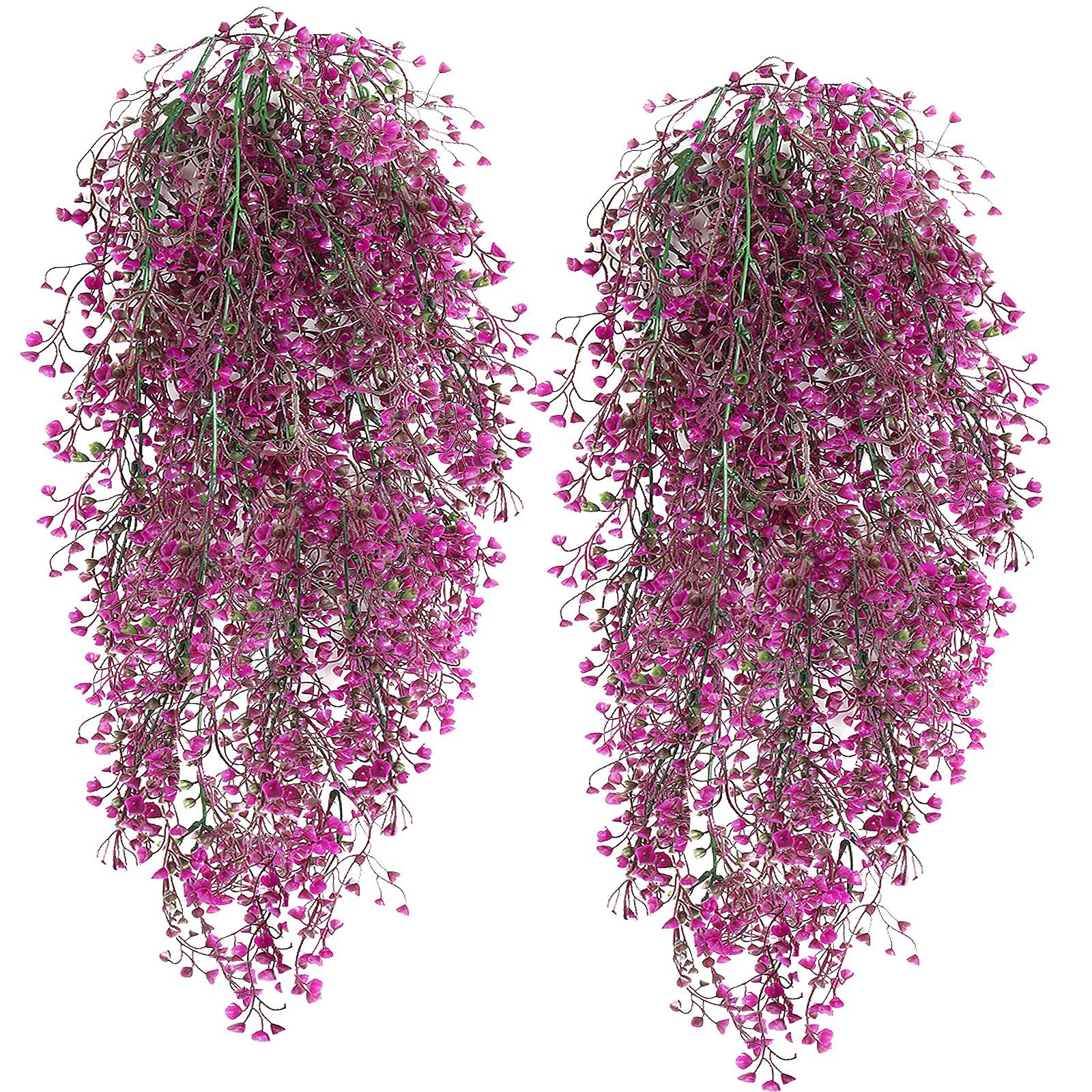 Kunstblumenstrauß Kunstblume 4 Stück Künstliche Wandblumen, günstig online kaufen