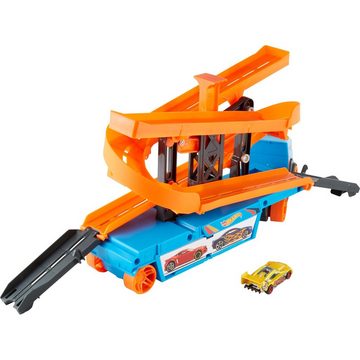 Hot Wheels Spielzeug-Auto City Mega Action Transporter