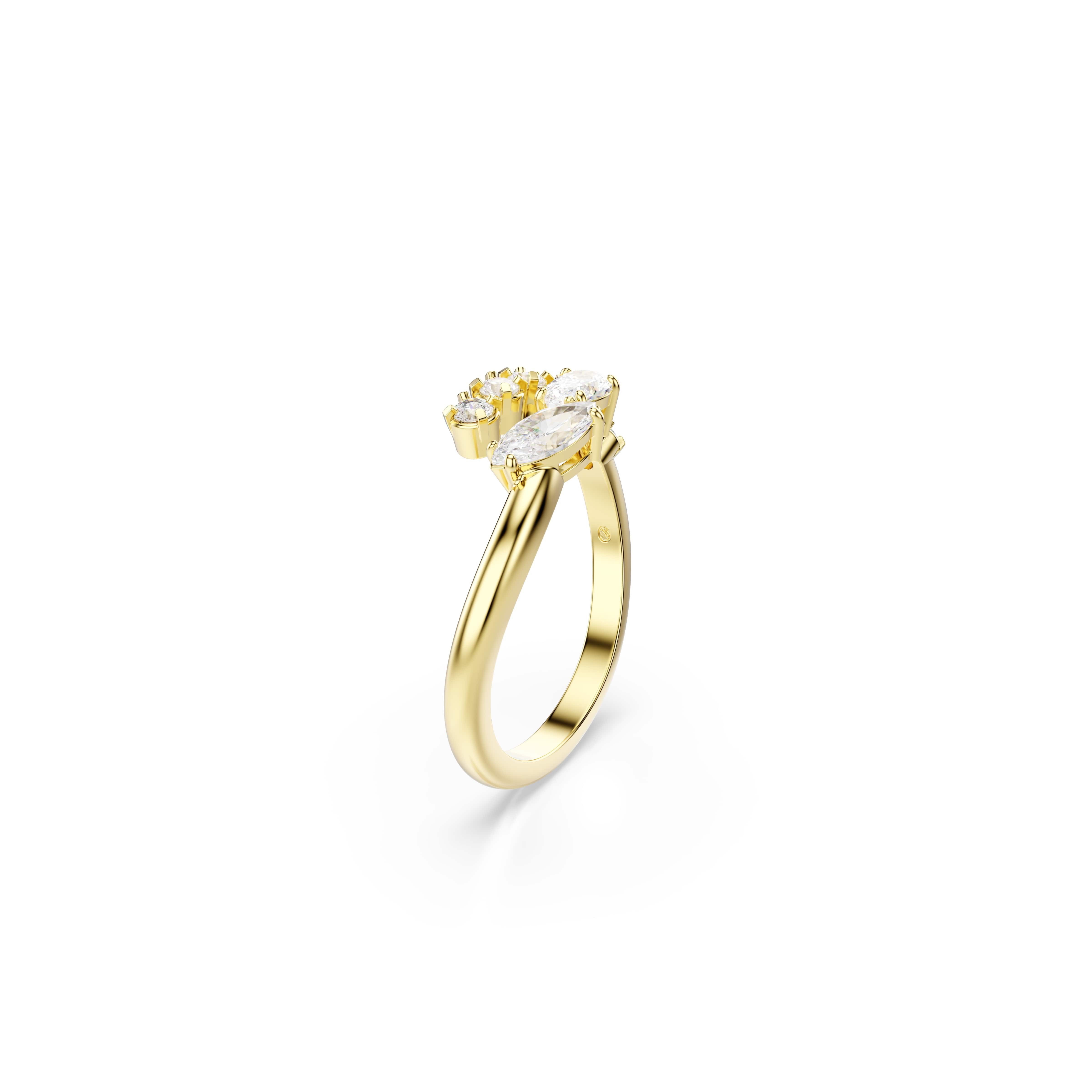 Swarovski Fingerring Schmuck Geschenk Mesmera Ring, mit Swarovski® Kristall, Zirkonia (synth)