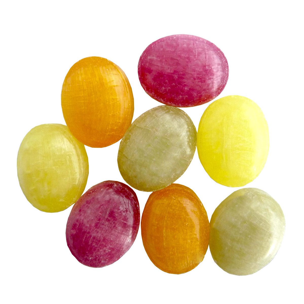 Edel Süßigkeit, Edel Früchte Bonbons ungefüllte fruchtig süße Bonbons zuckerfrei 150g