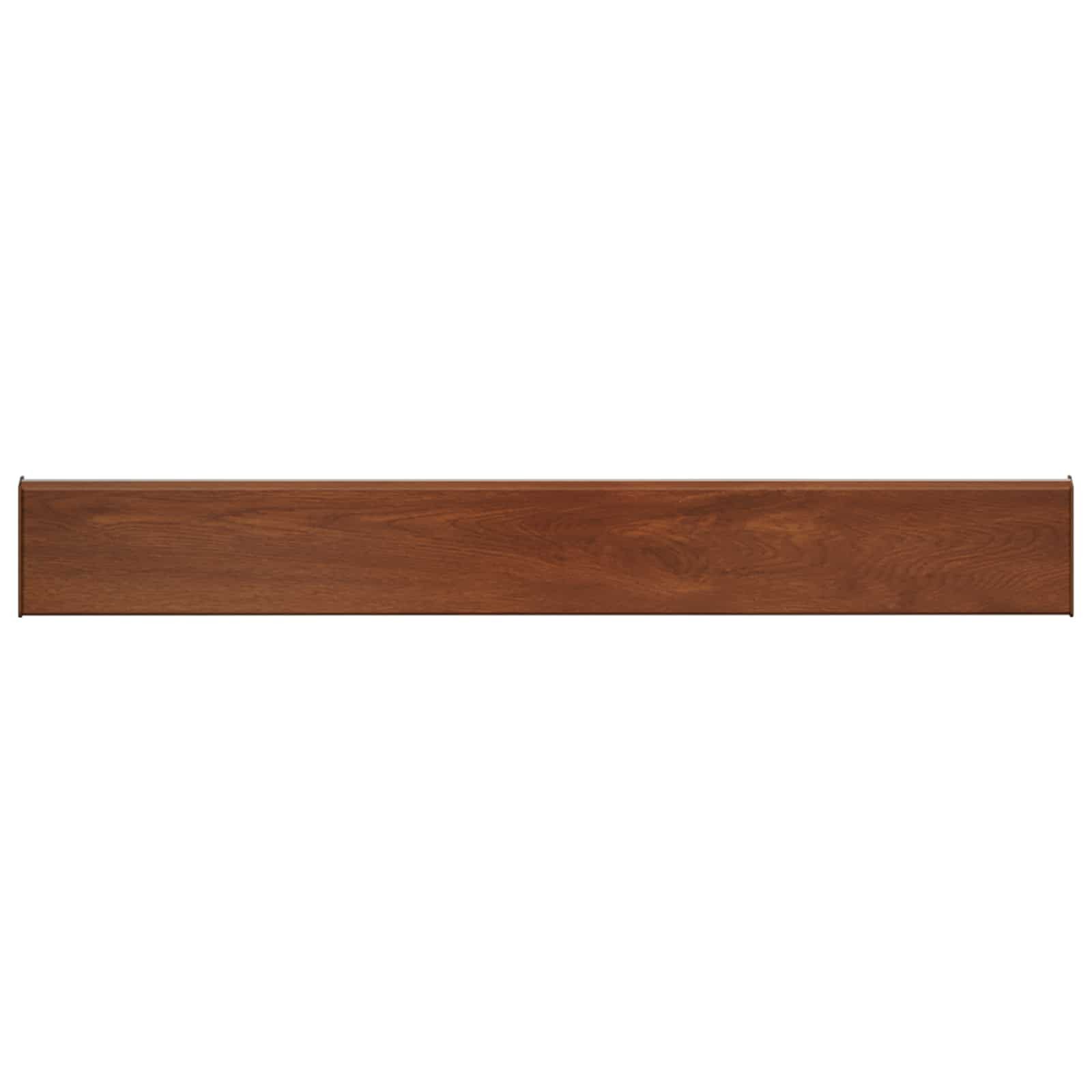 vidaXL Fensterbank Fensterbank Braunes Holz 60 x 10 x 4,5 cm PVC