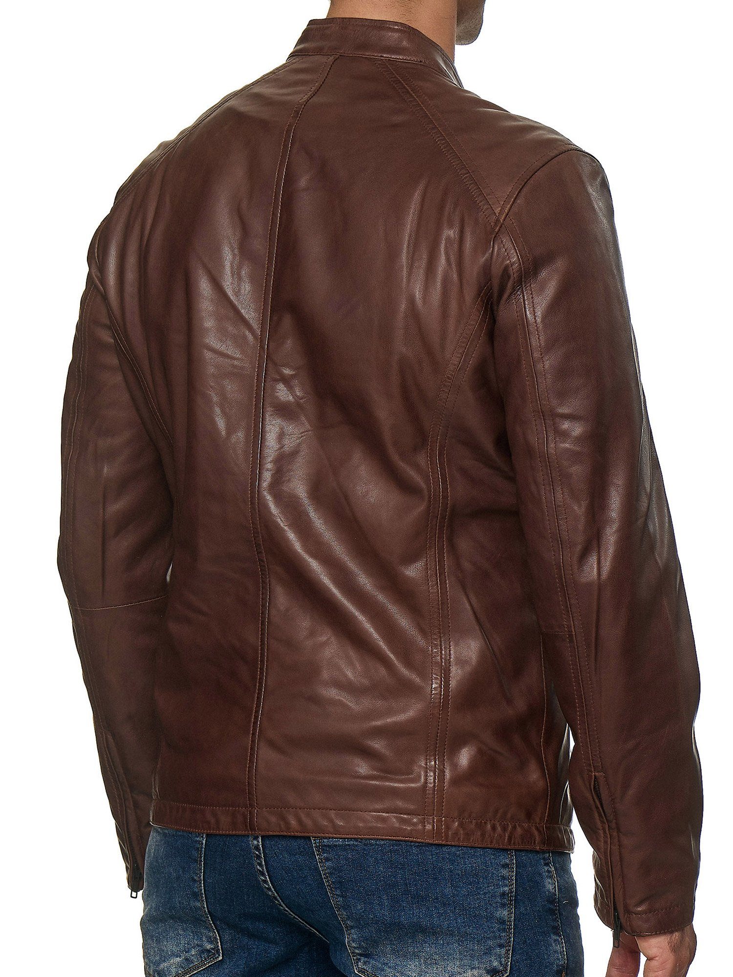 Tazzio Lederjacke 19707 moderne & zeitlose Echtleder Jacke