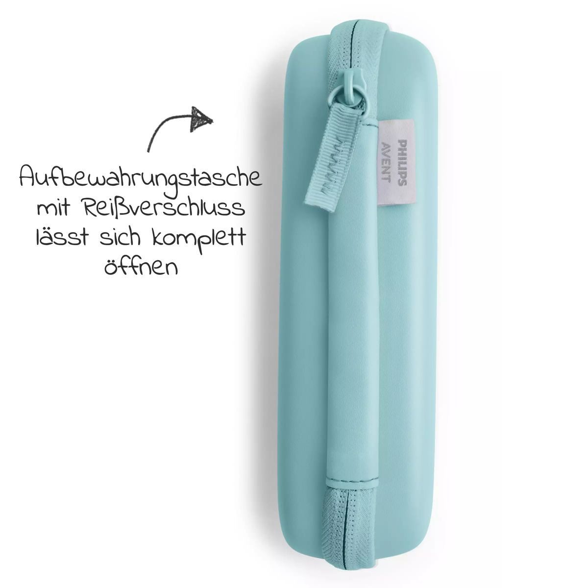 Philips AVENT Baby-Nagelschere Premium Pflege Set, Badethermometer, Gesundheitsset, Kapuzenbadetuch, 2 Waschhandschuhe – Bild 4 von 5