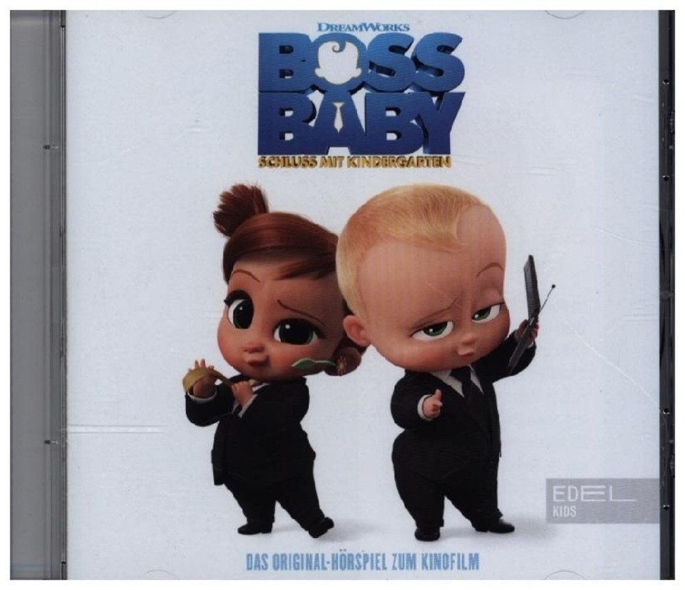 Hörspiel Boss Baby 2 - Schluss mit Kindergarten, 1 Audio-CD