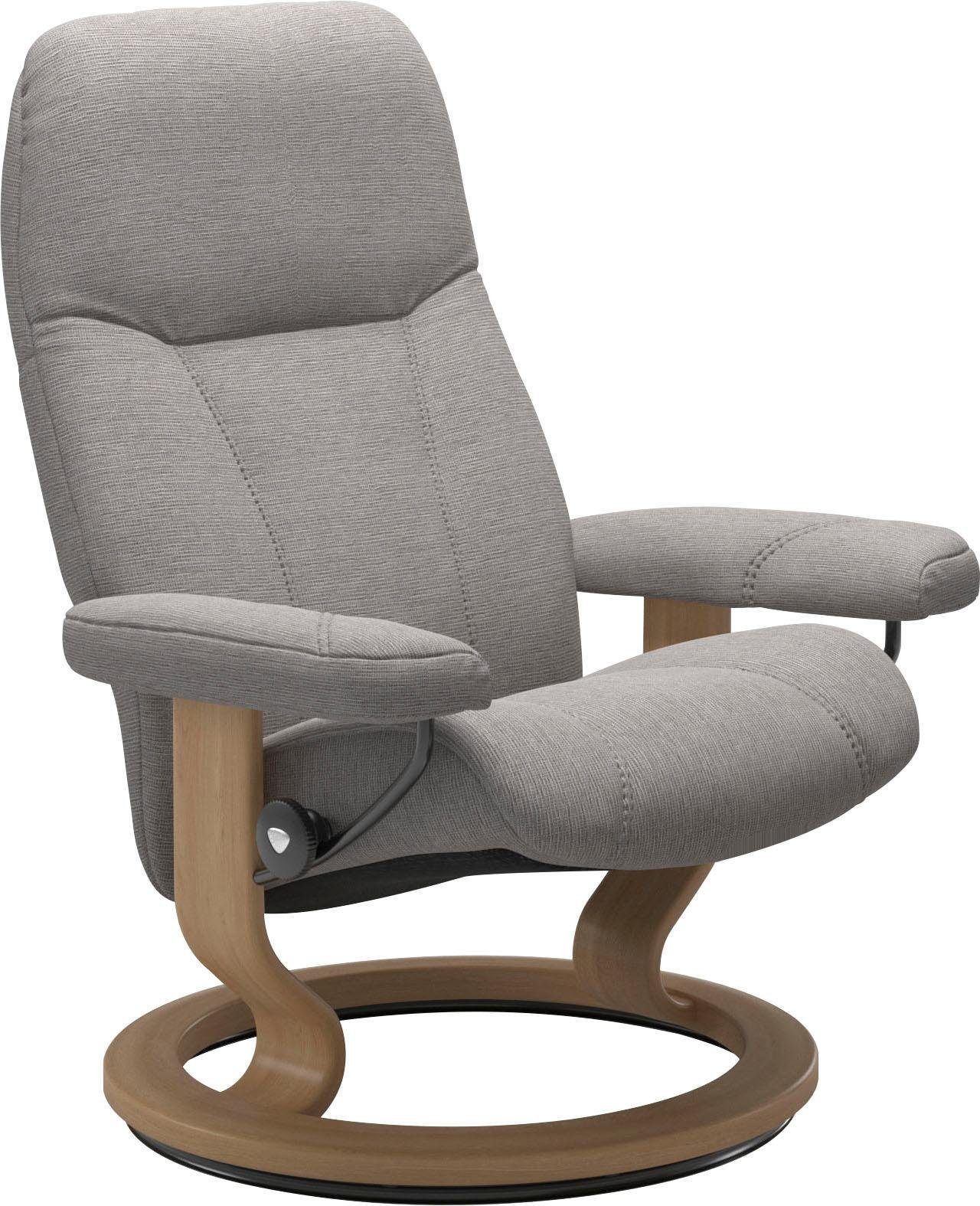 Relaxsessel Stressless® Gestell Größe Classic Eiche Consul, Base, M, mit