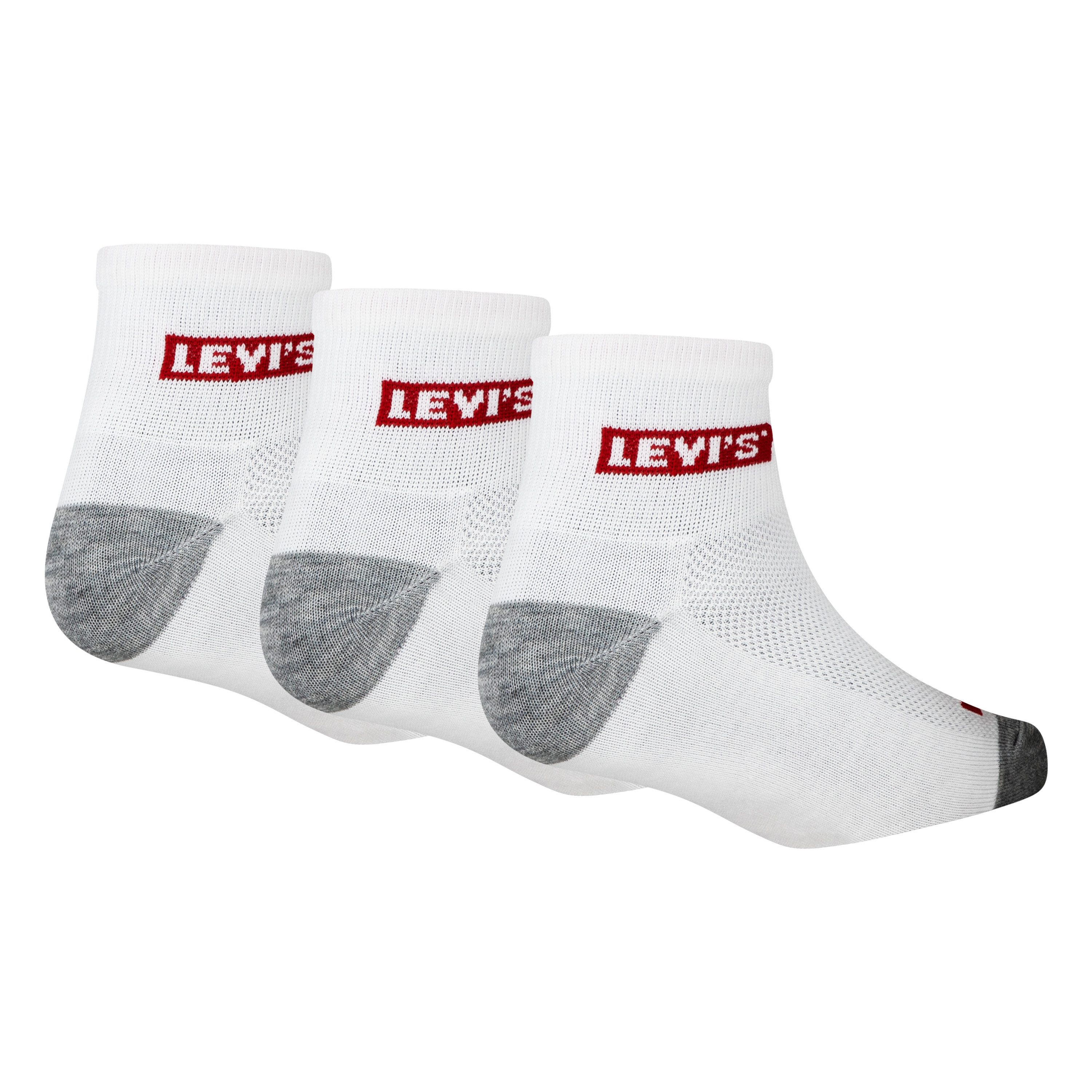 Levi's® Kids Kurzsocken LHN BOX TAB LOW CUT 6PK MarkeL (Packung, 6-Paar) UNISEX