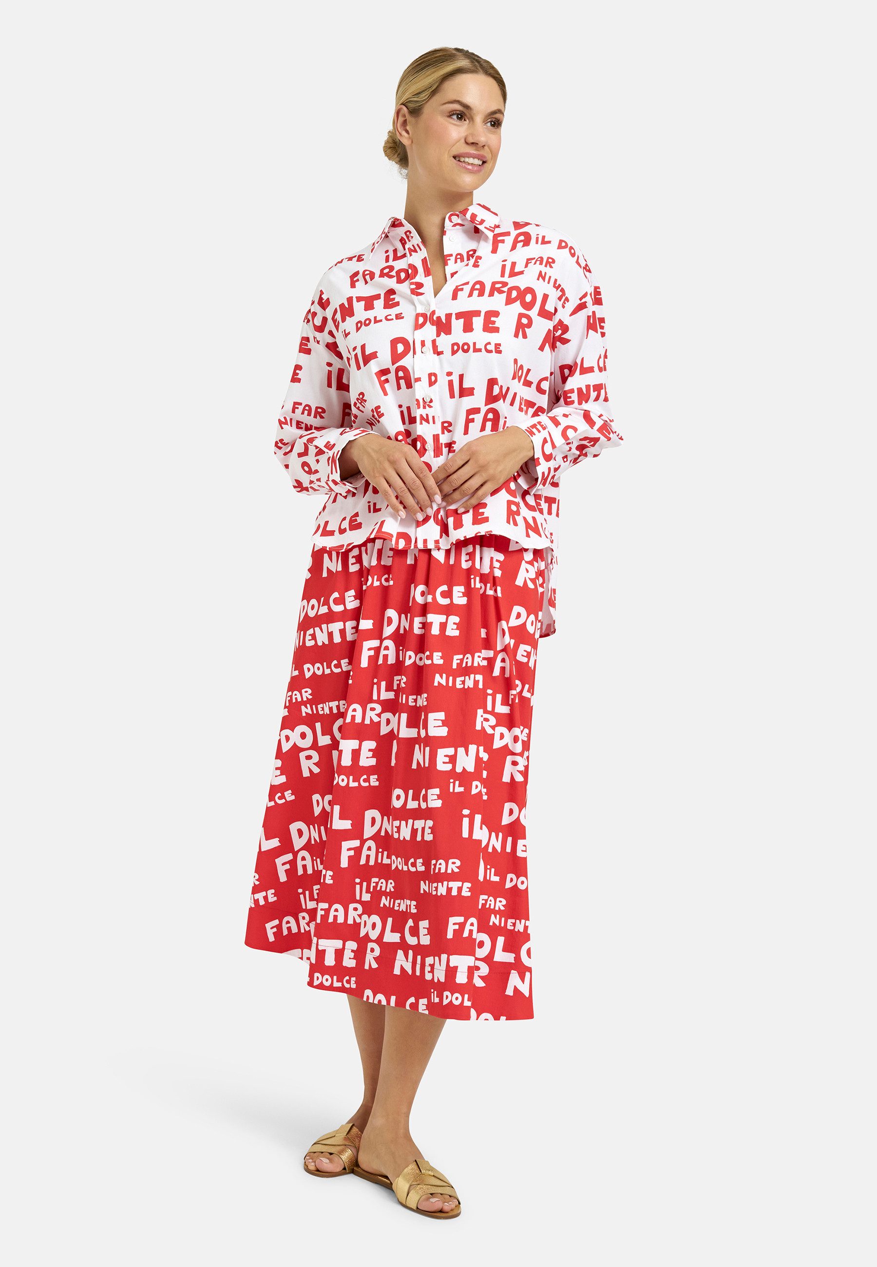 Milano Italy Sommerrock mit Elastikbund